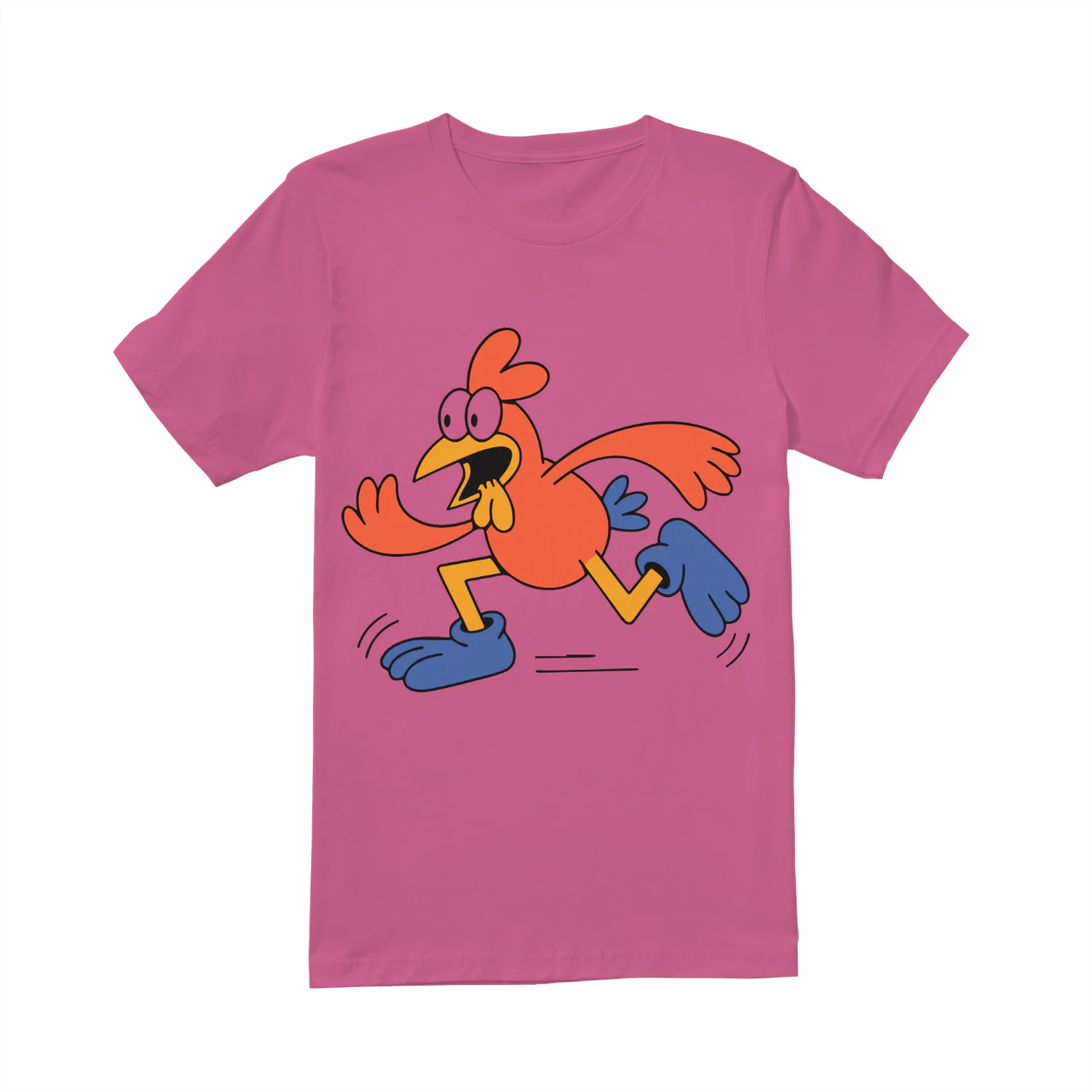 Funny Running Rooster