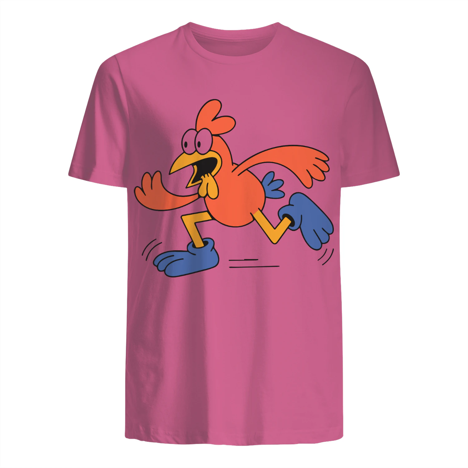 Funny Running Rooster
