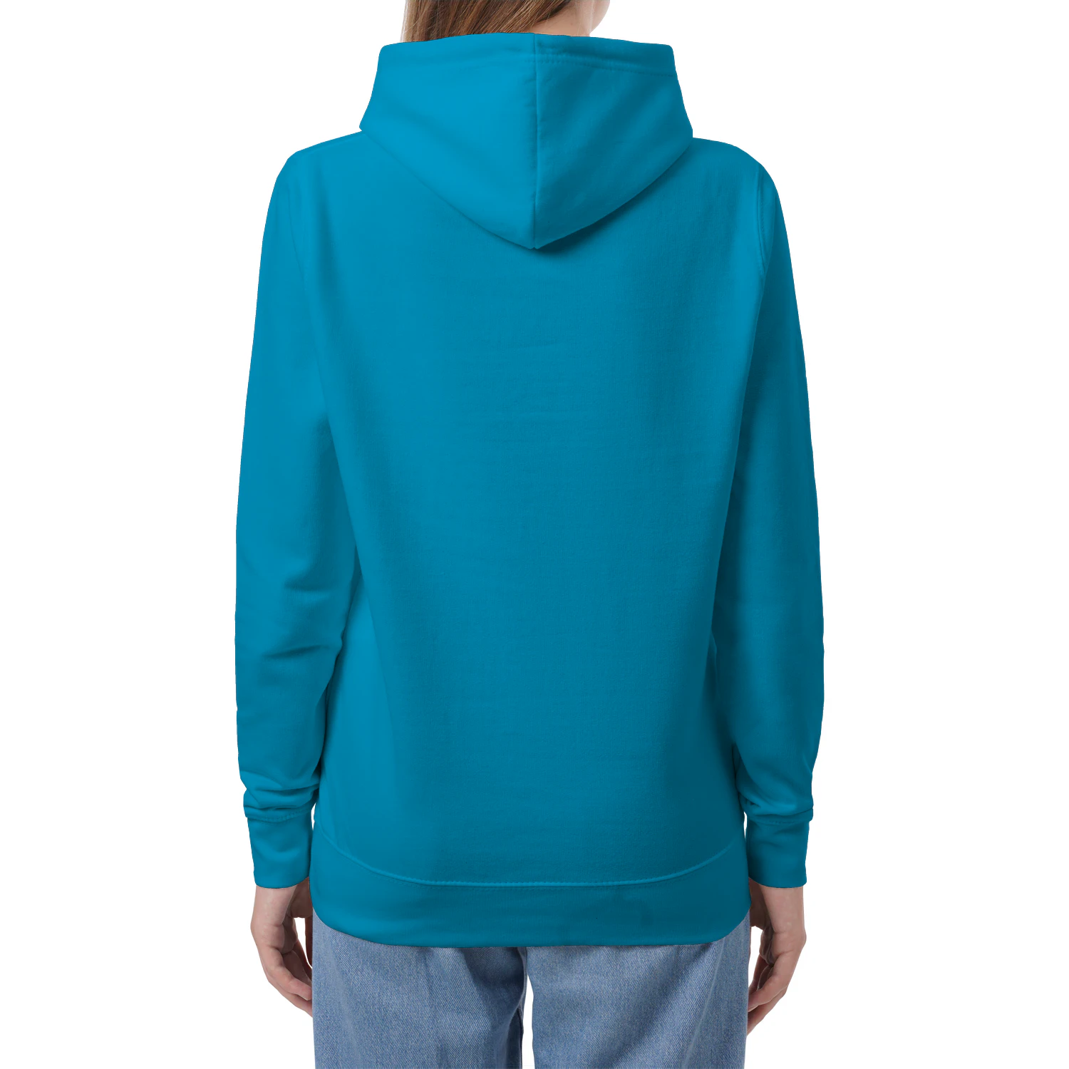 Floral Line Art Portrait Hoodie