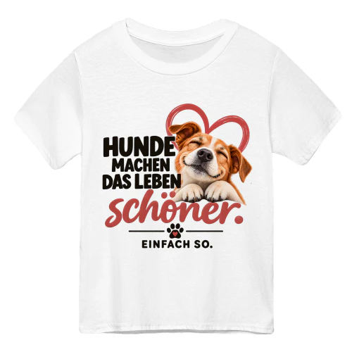 Hunde machen das Leben schöner