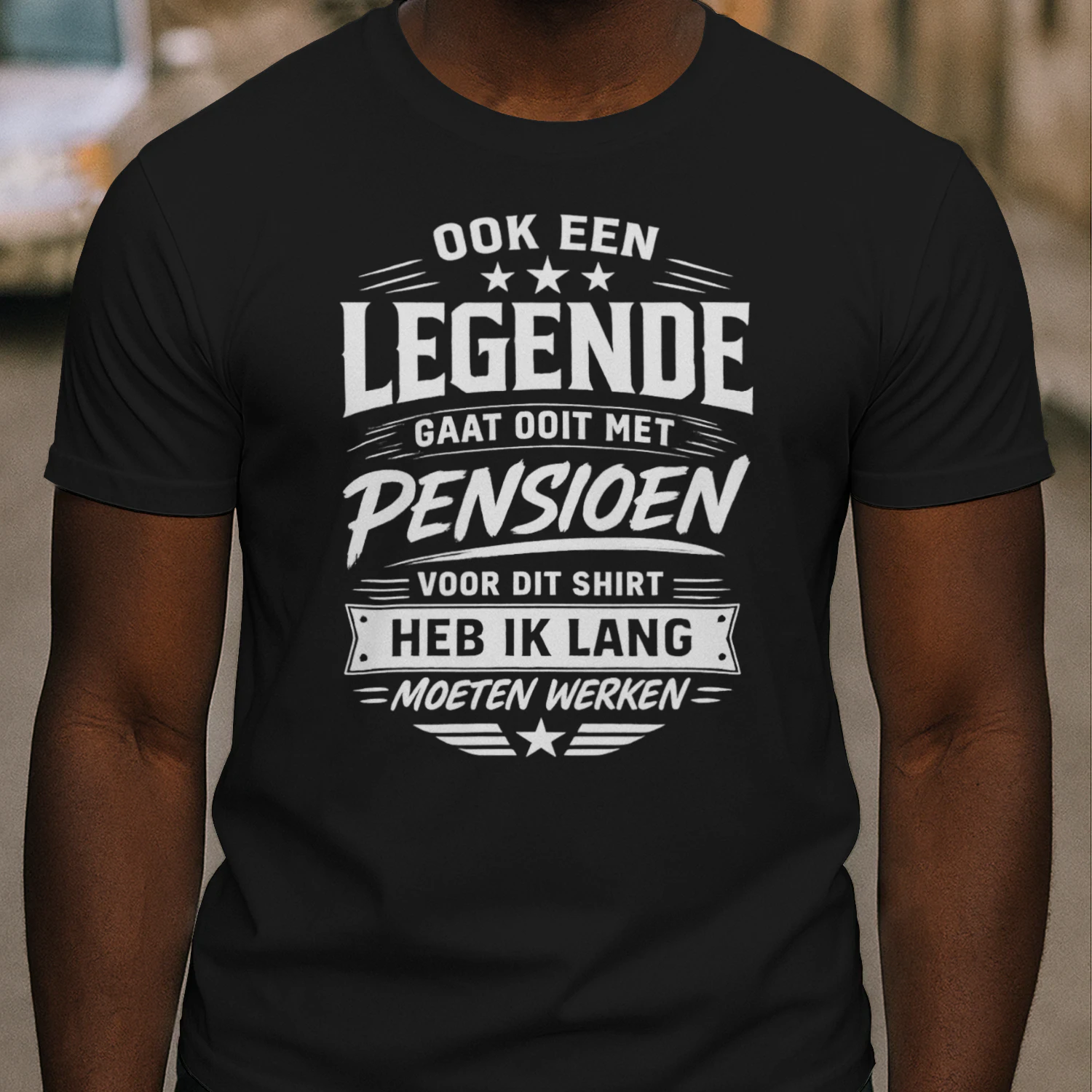 Ook Een Legende Gaat Ooit Met Pensioen – Grappig Pensioen T-Shirt