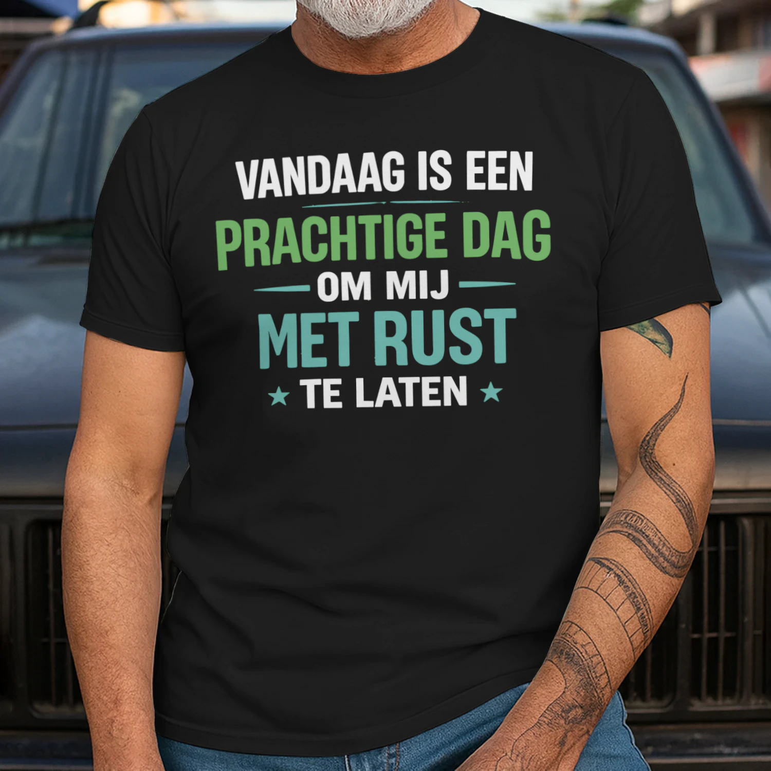 Vandaag Is Een Prachtige Dag Om Mij Met Rust Te Laten – Grappig Humor T-Shirt