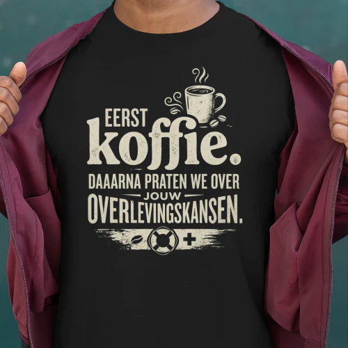 Eerst koffie. Daarna praten