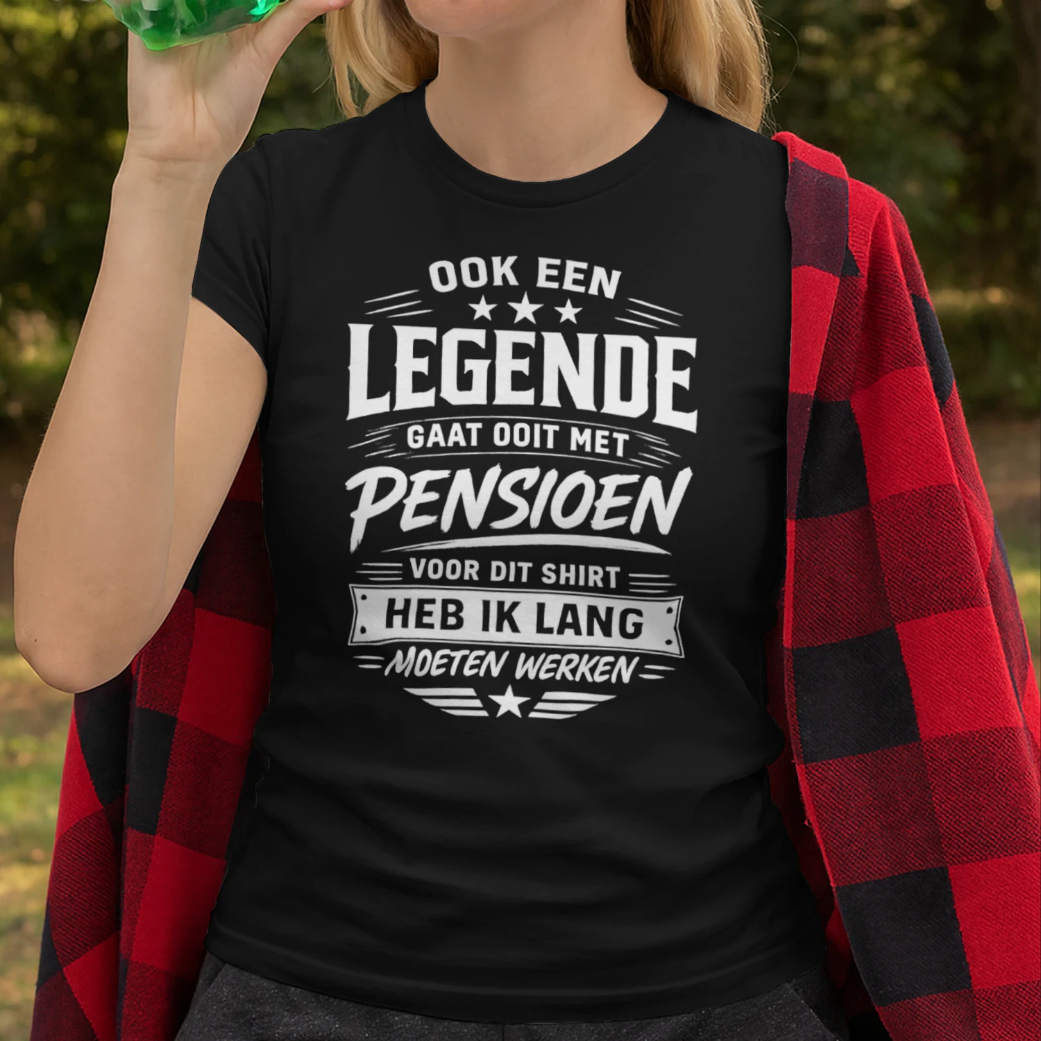 Ook Een Legende Gaat Ooit Met Pensioen – Grappig Pensioen T-Shirt