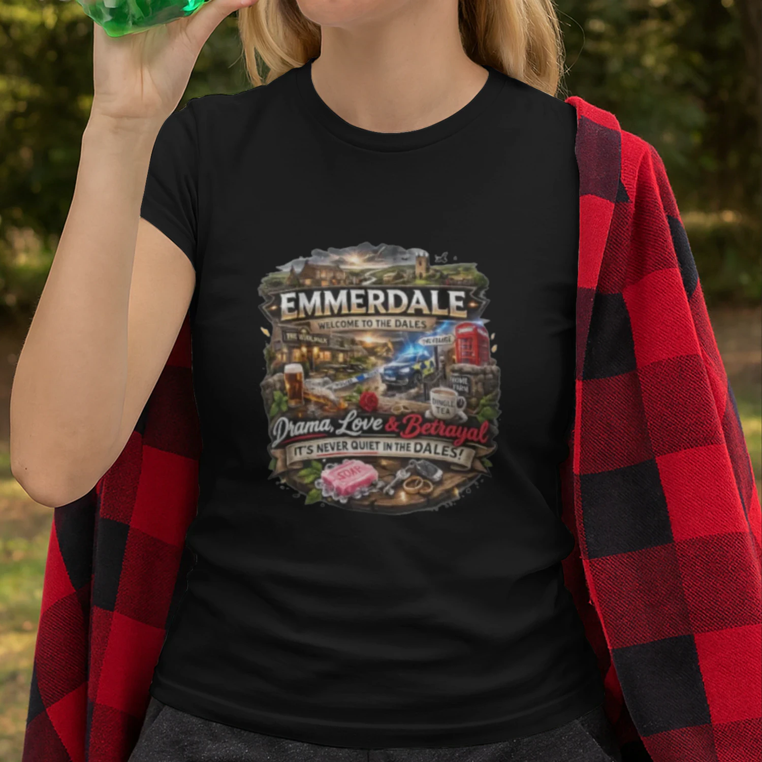 Welcome to the Dales Unisex Premium T-shirt