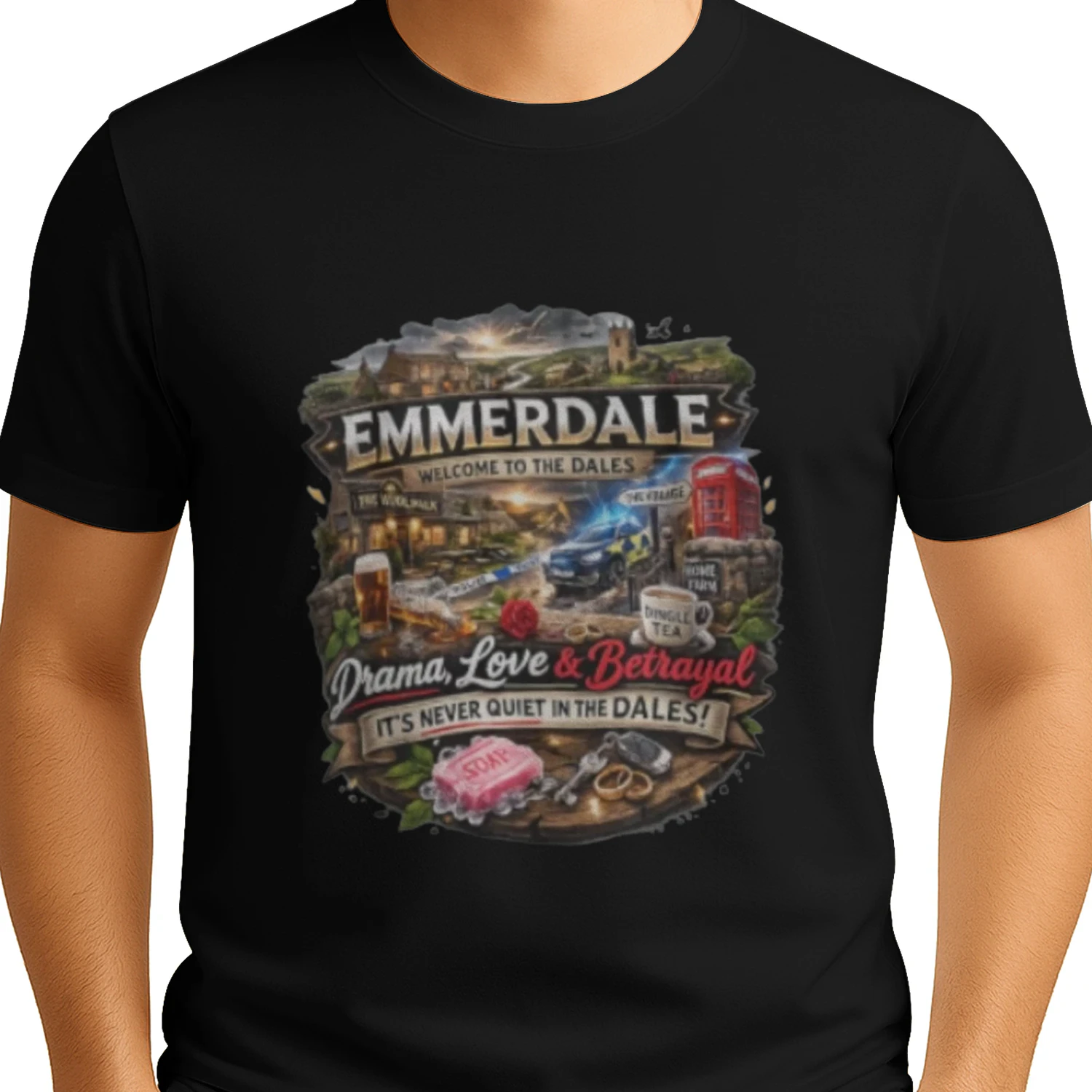 Welcome to the Dales Unisex Premium T-shirt