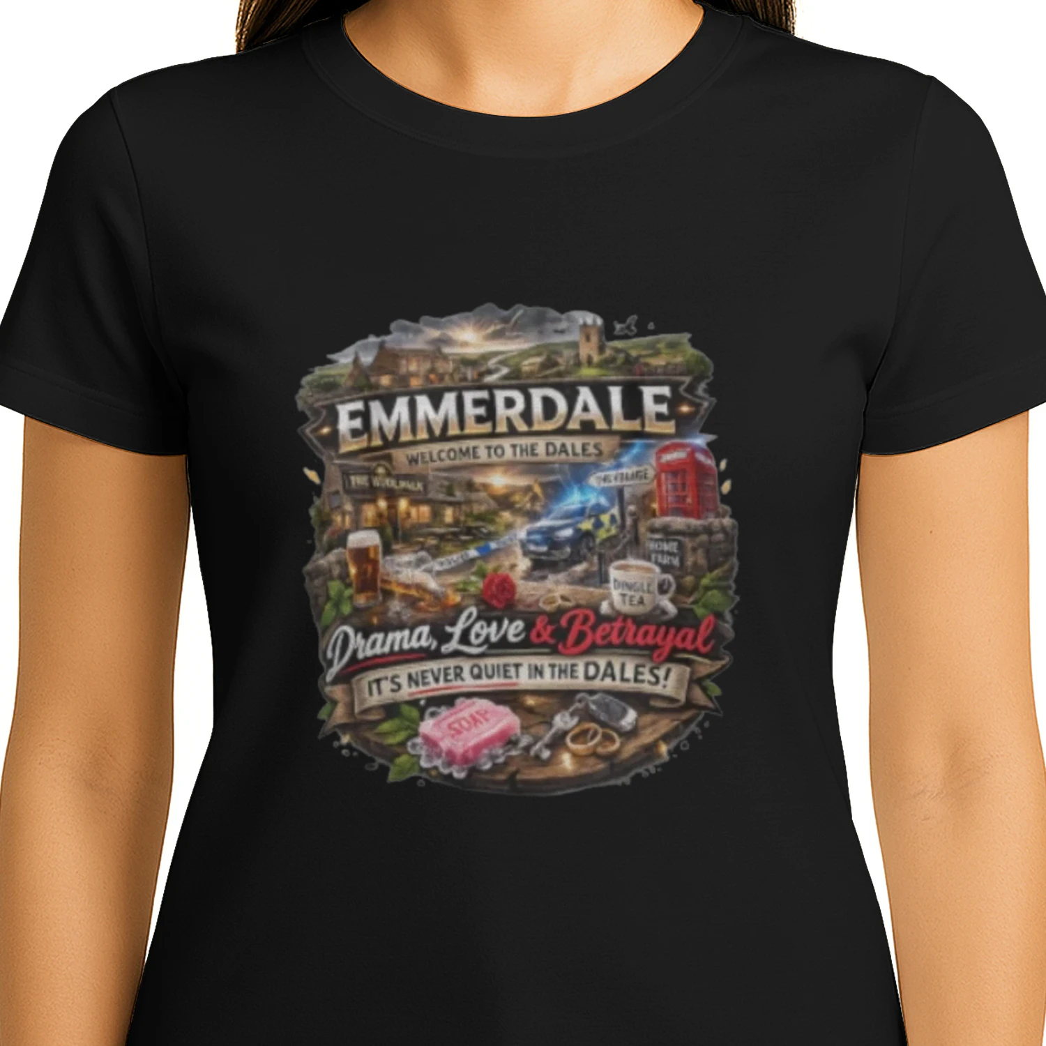 Welcome to the Dales Unisex Premium T-shirt