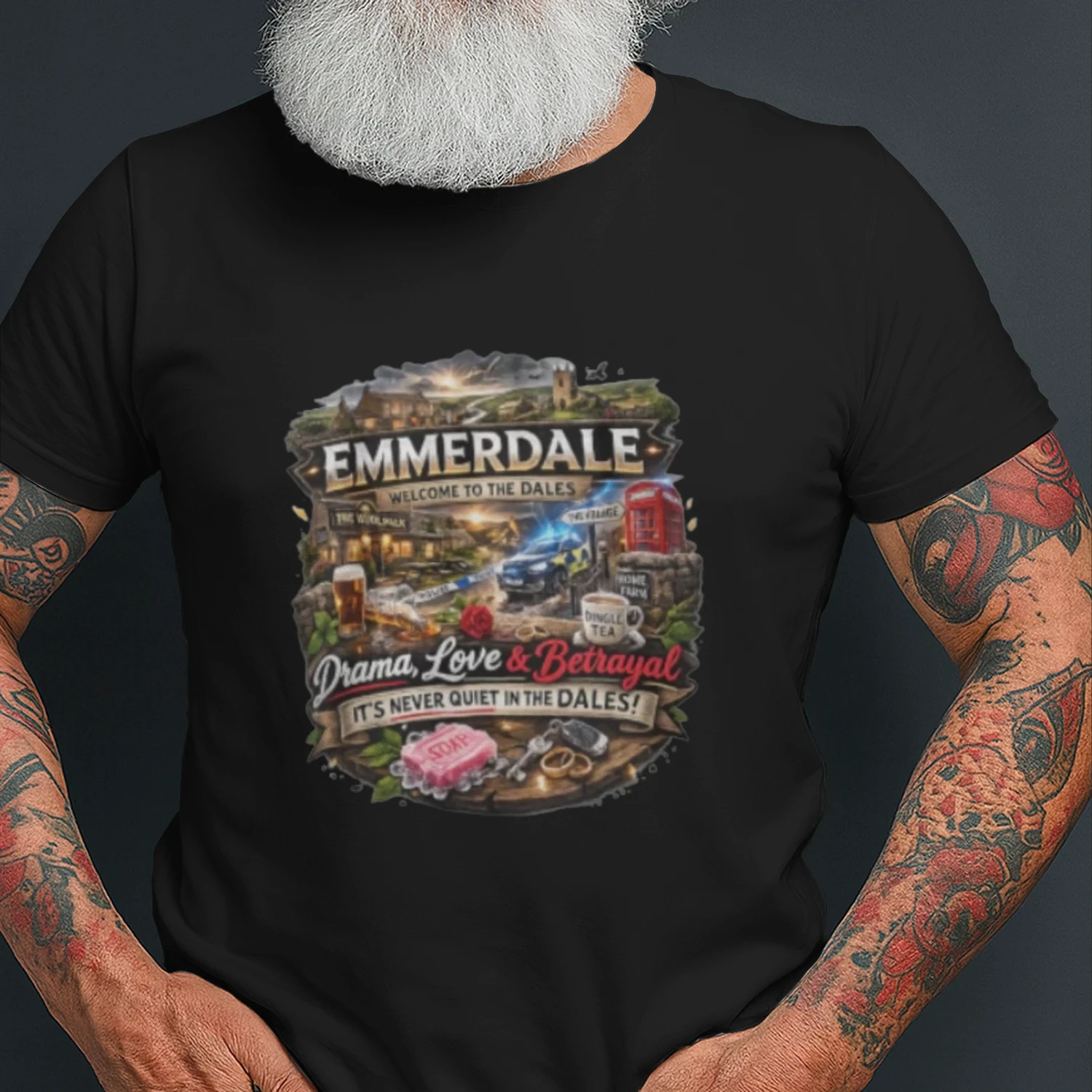 Welcome to the Dales Unisex Premium T-shirt