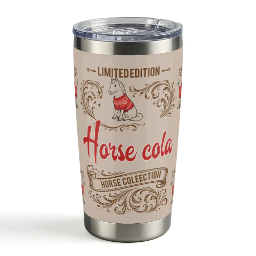 Horse -Cola Tumbler-01