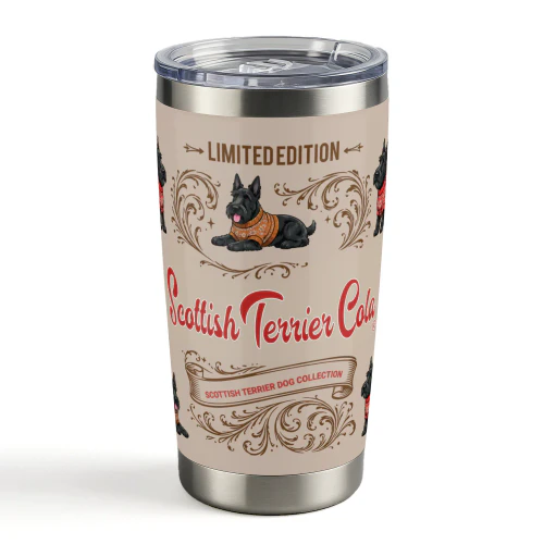 Scottish Terrier -Cola Tumbler-01