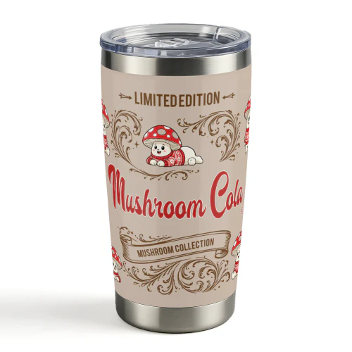 Mushroom  Cola Tumbler-01