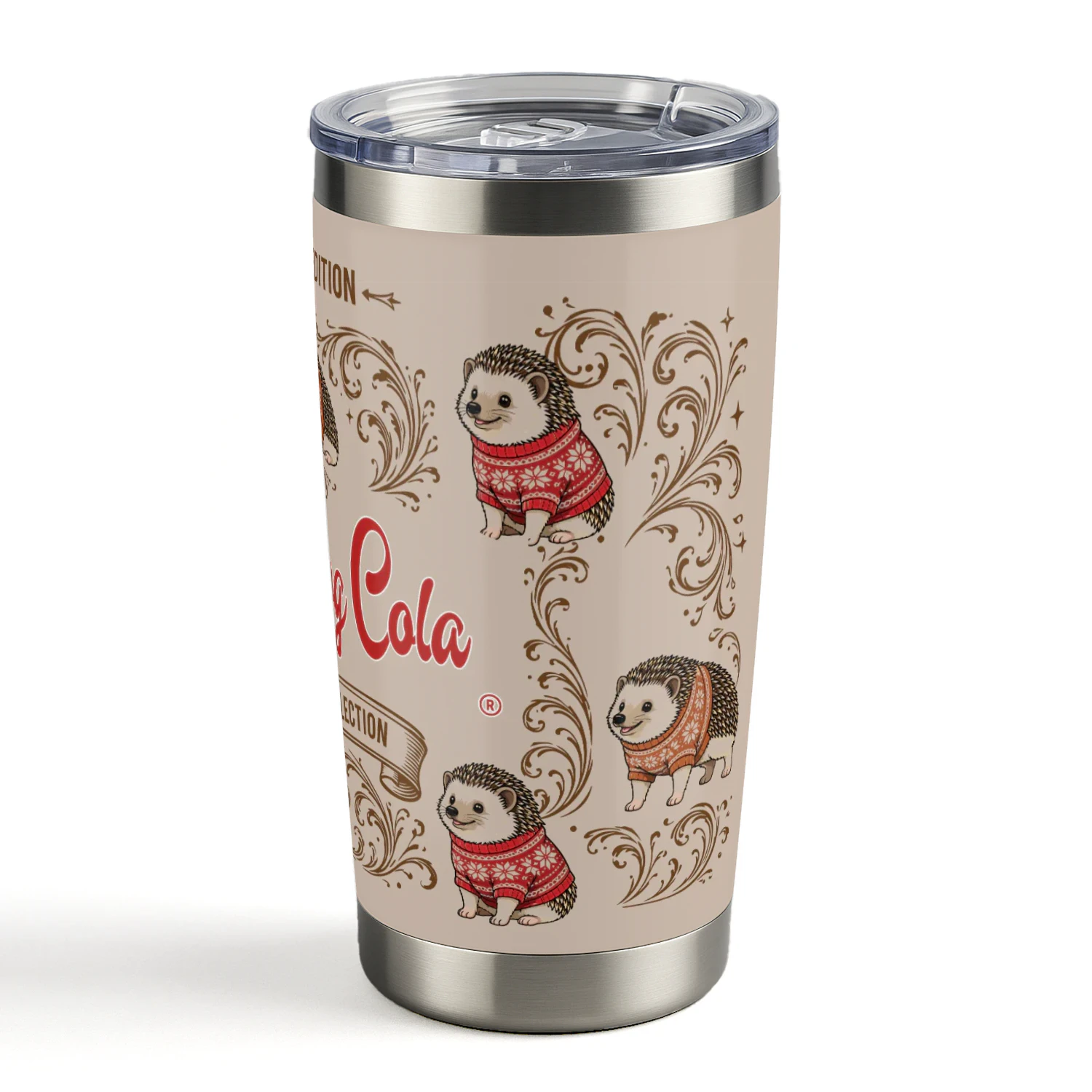 Hedgehog Cola Tumbler-01