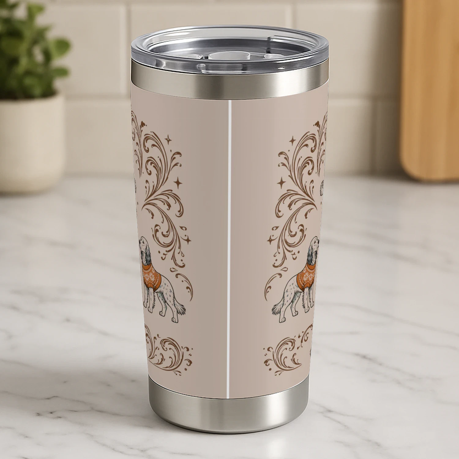 English Setter Coca-Cola Tumbler
