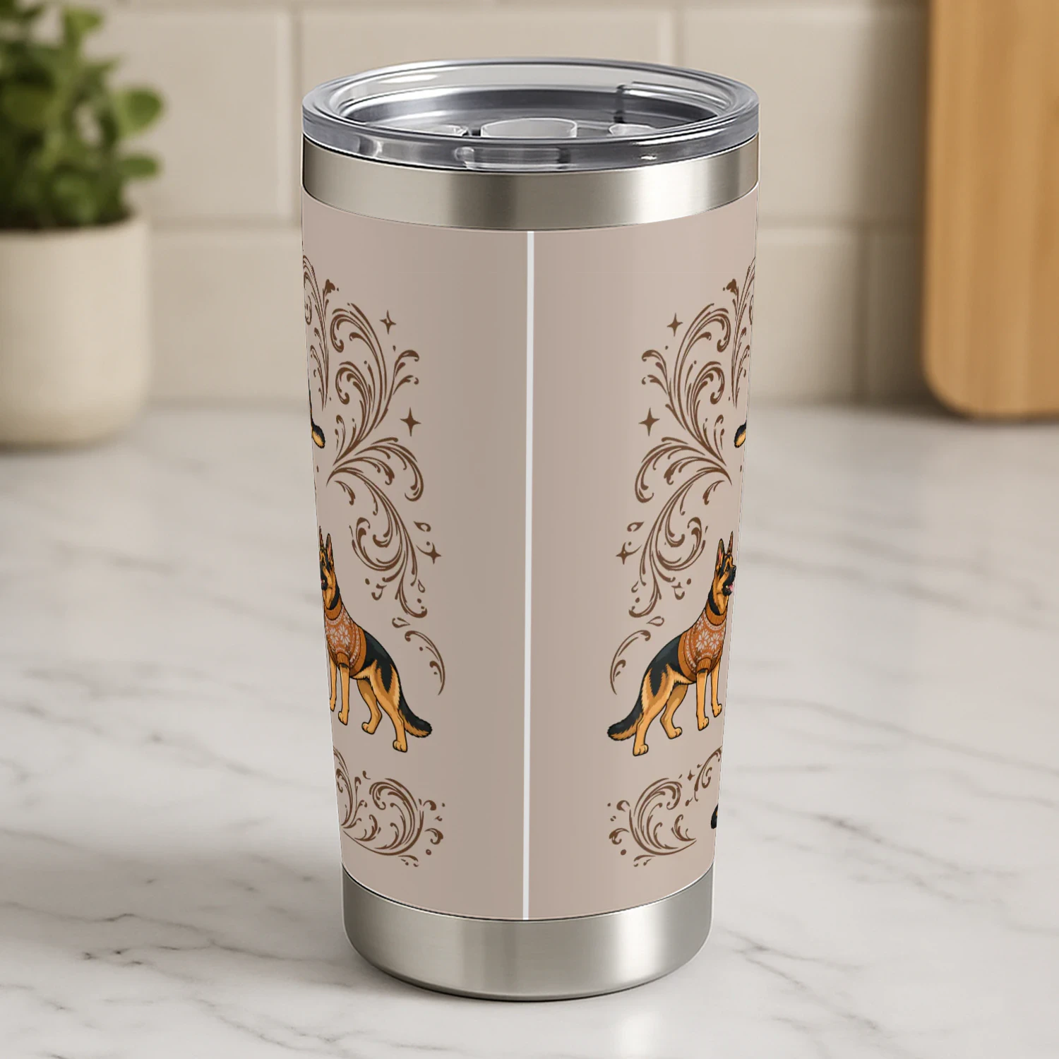 German shepherd Coca-Cola Tumbler