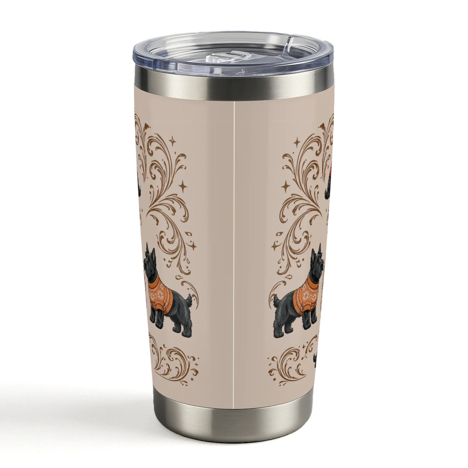 Scottish Terrier -Cola Tumbler-01