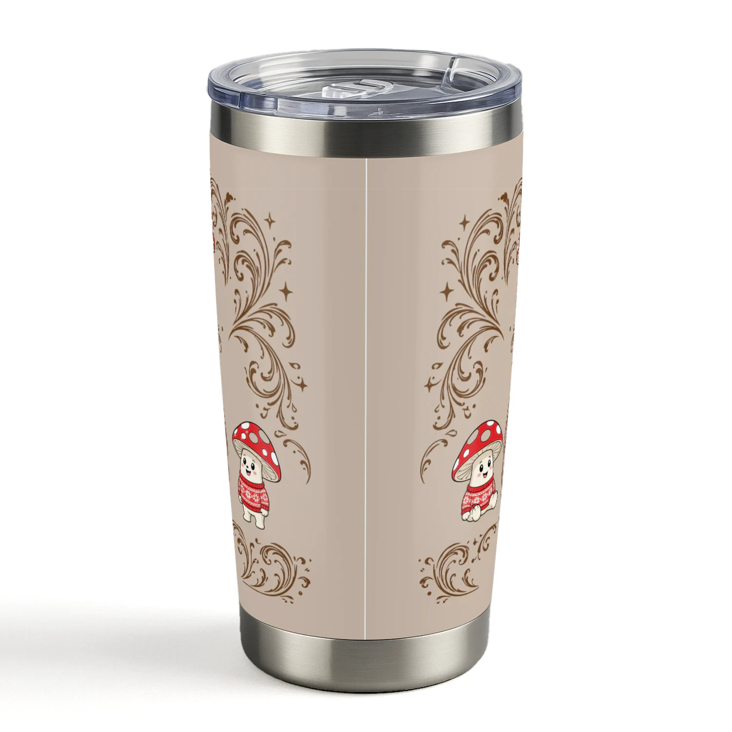 Mushroom  Cola Tumbler-01