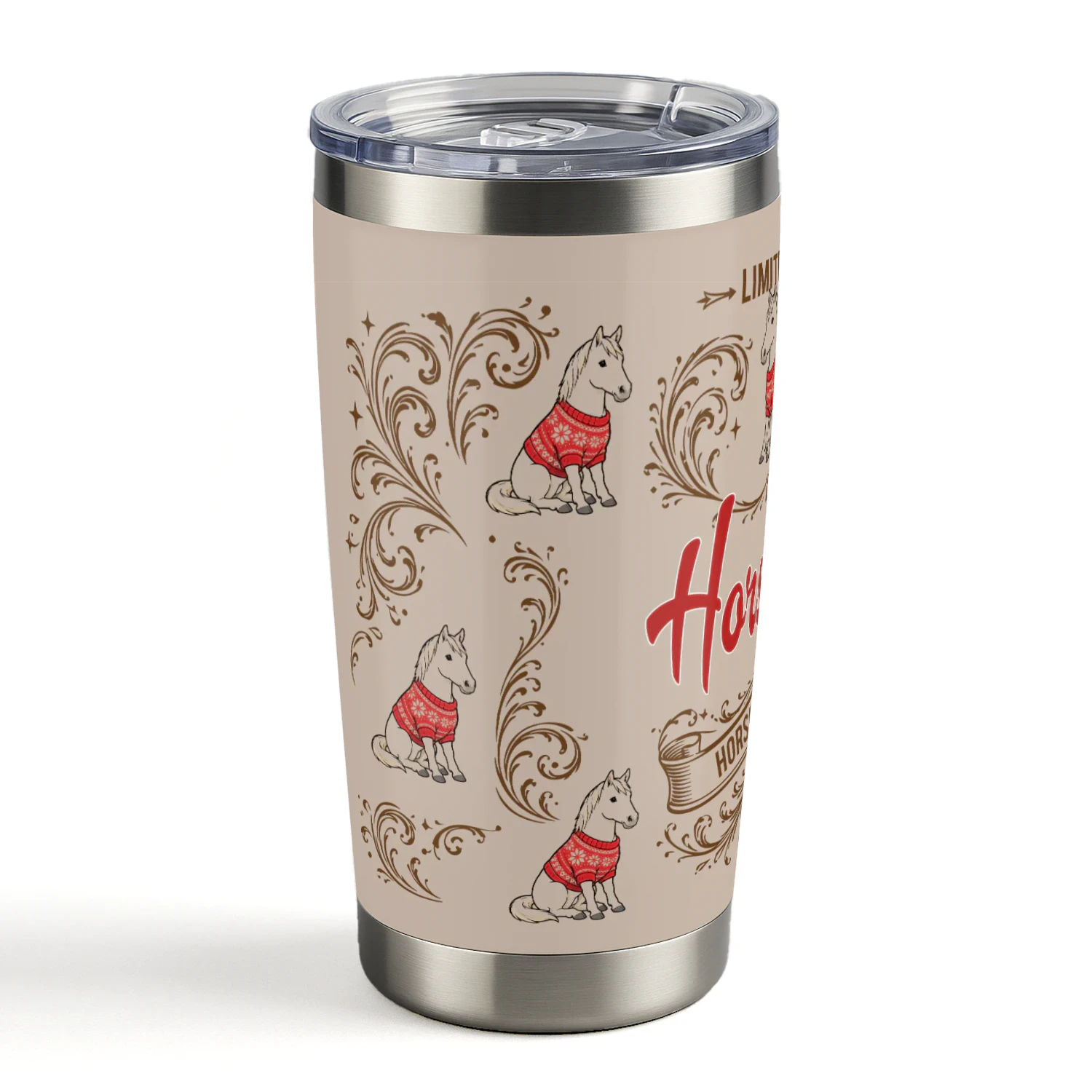 Horse -Cola Tumbler-01