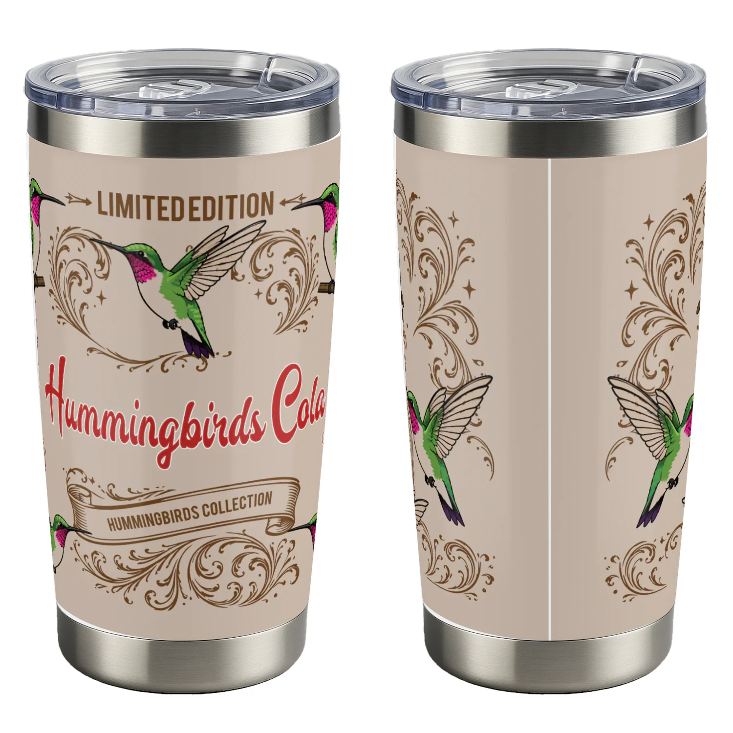 Hummingbirds Cola Tumbler-01