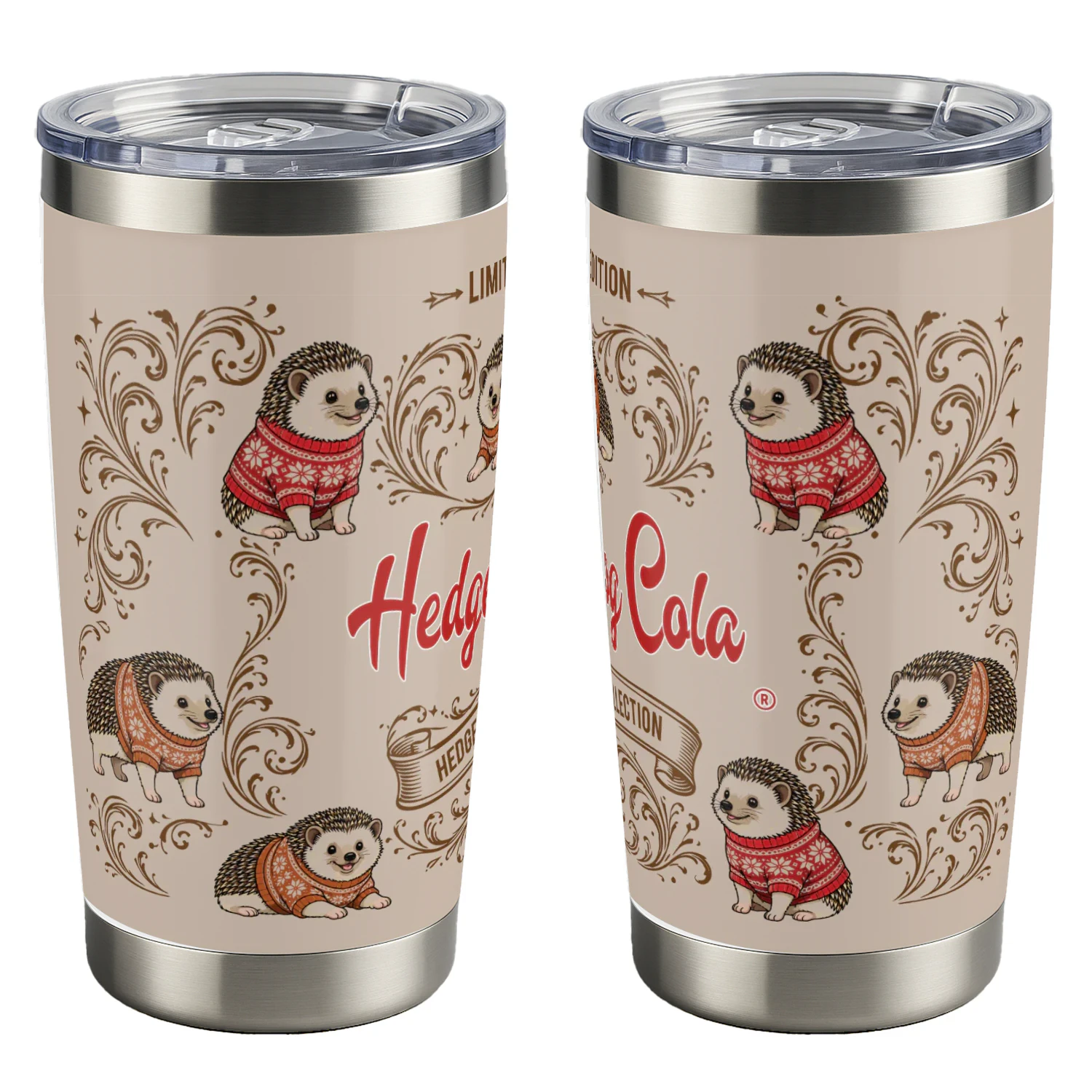 Hedgehog Cola Tumbler-01
