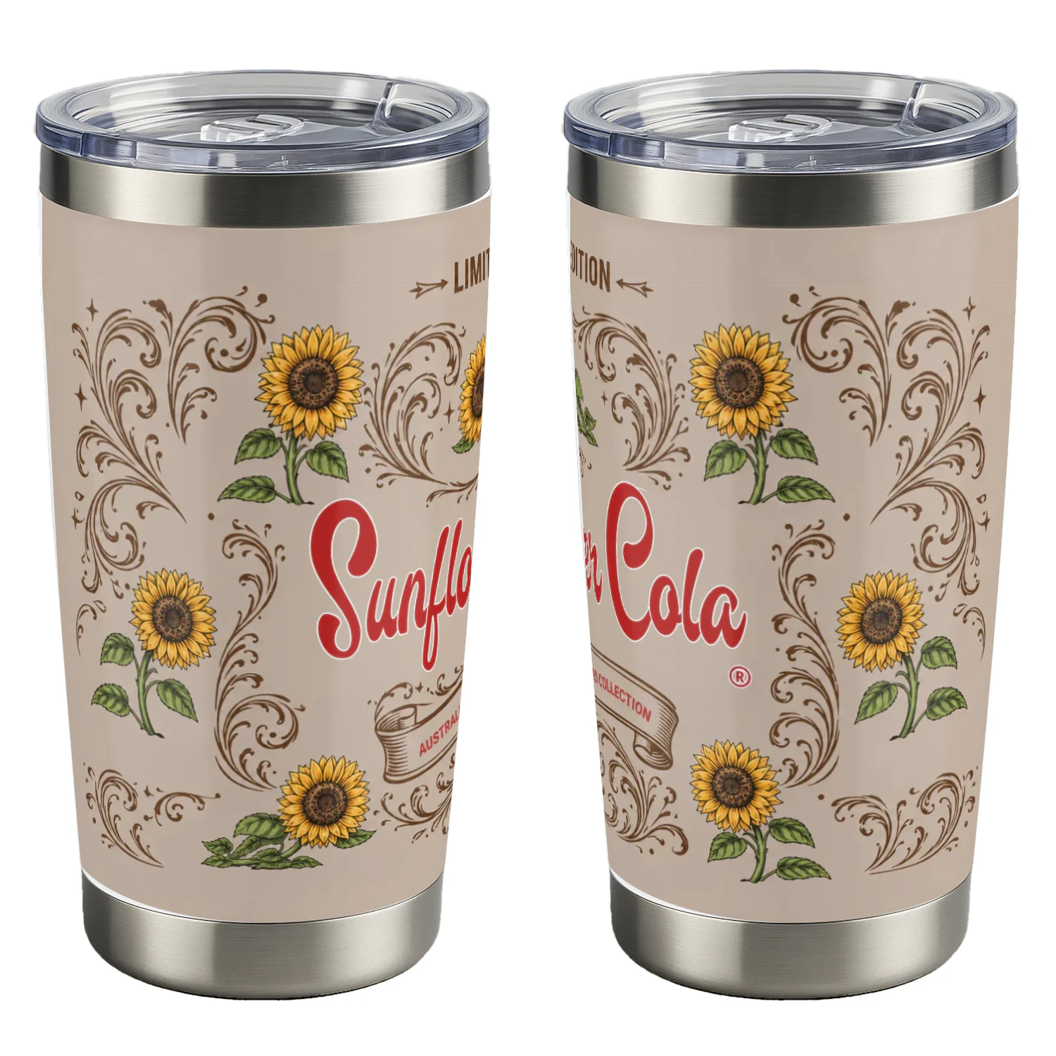 Sunflower Cola Tumbler-01
