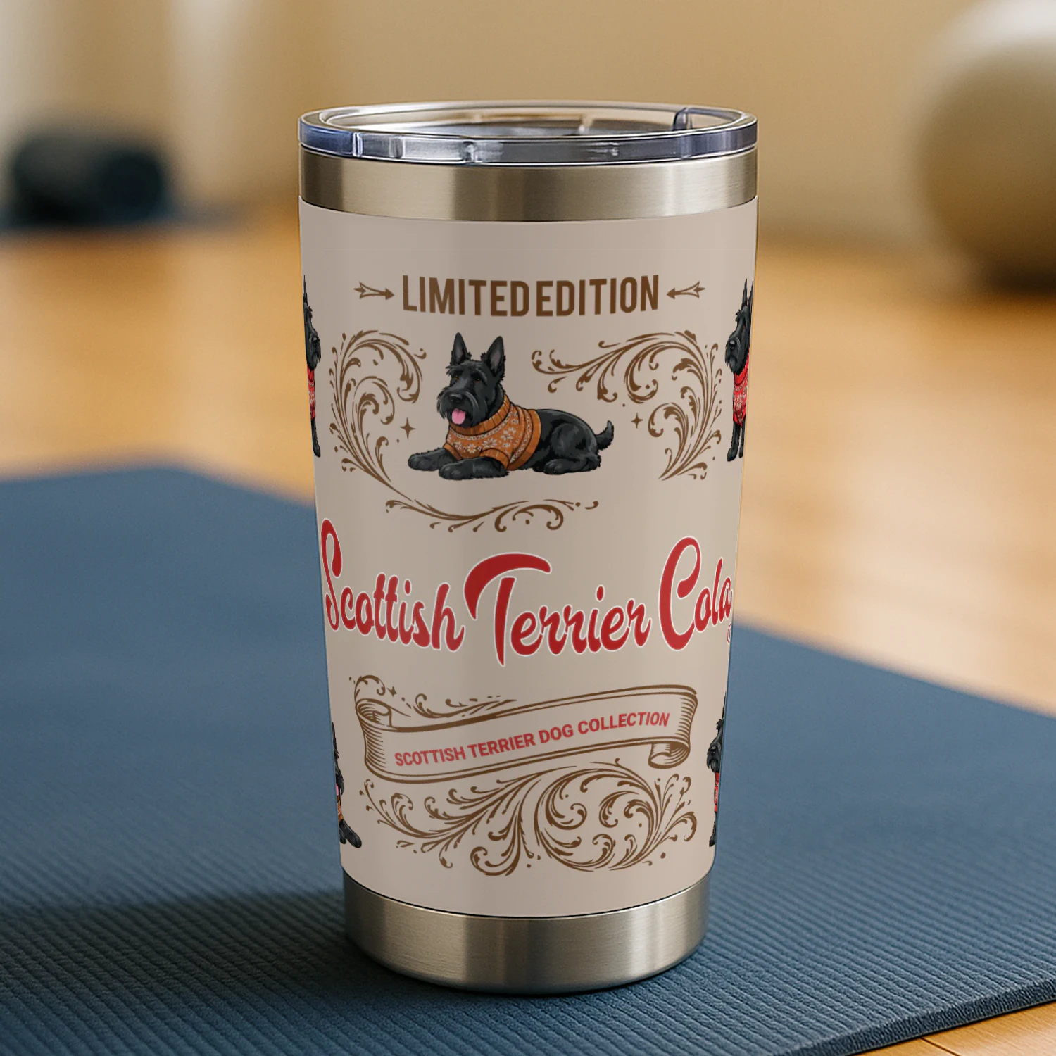 Scottish Terrier -Cola Tumbler-01