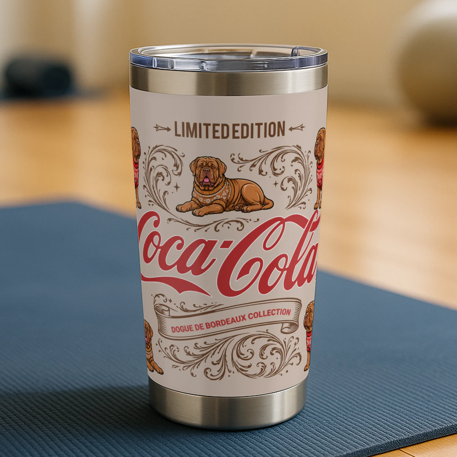 Dogue de Bordeaux Coca-Cola Tumbler