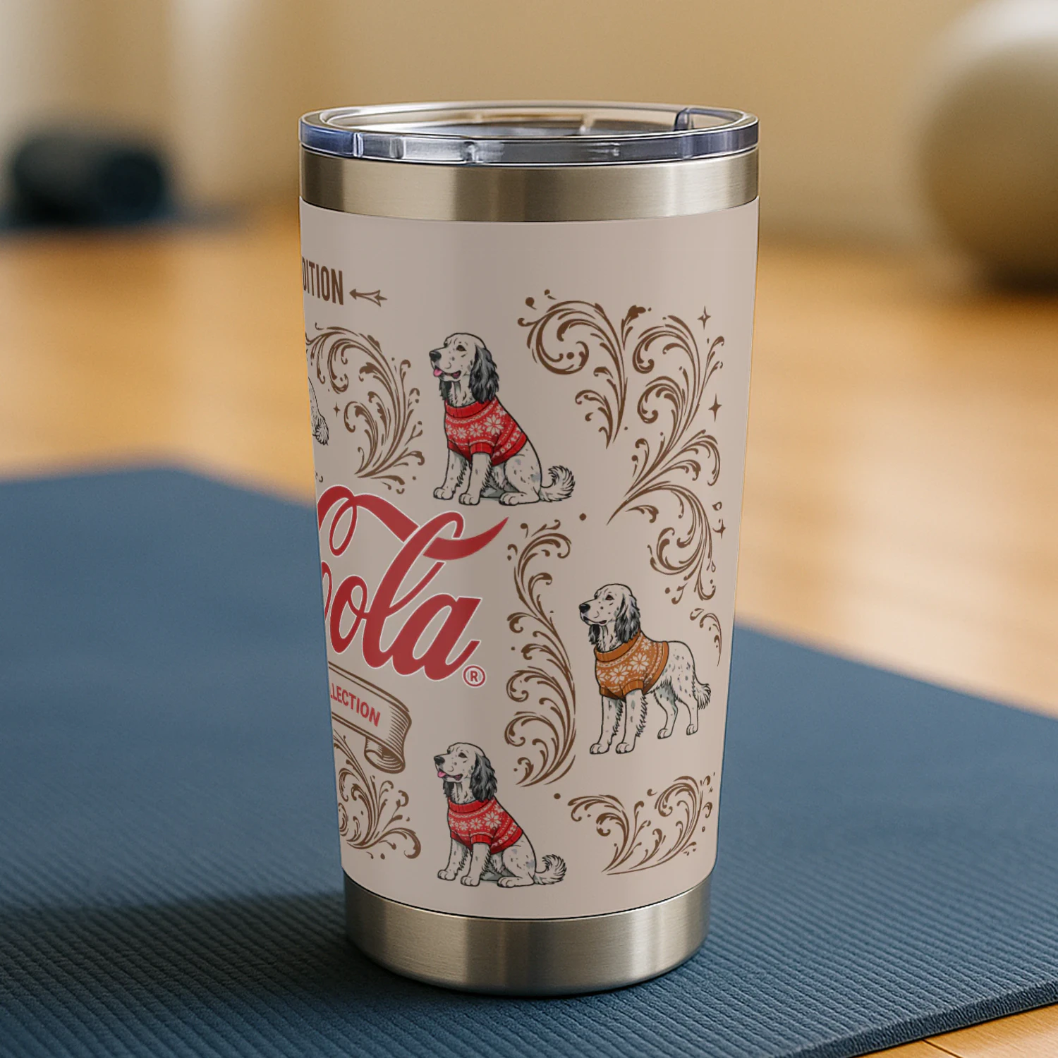 English Setter Coca-Cola Tumbler