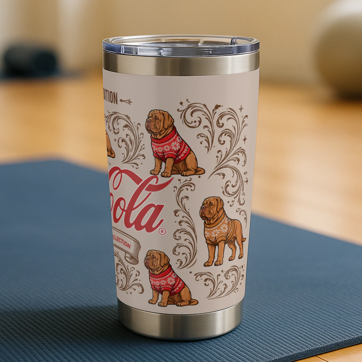 Dogue de Bordeaux Coca-Cola Tumbler