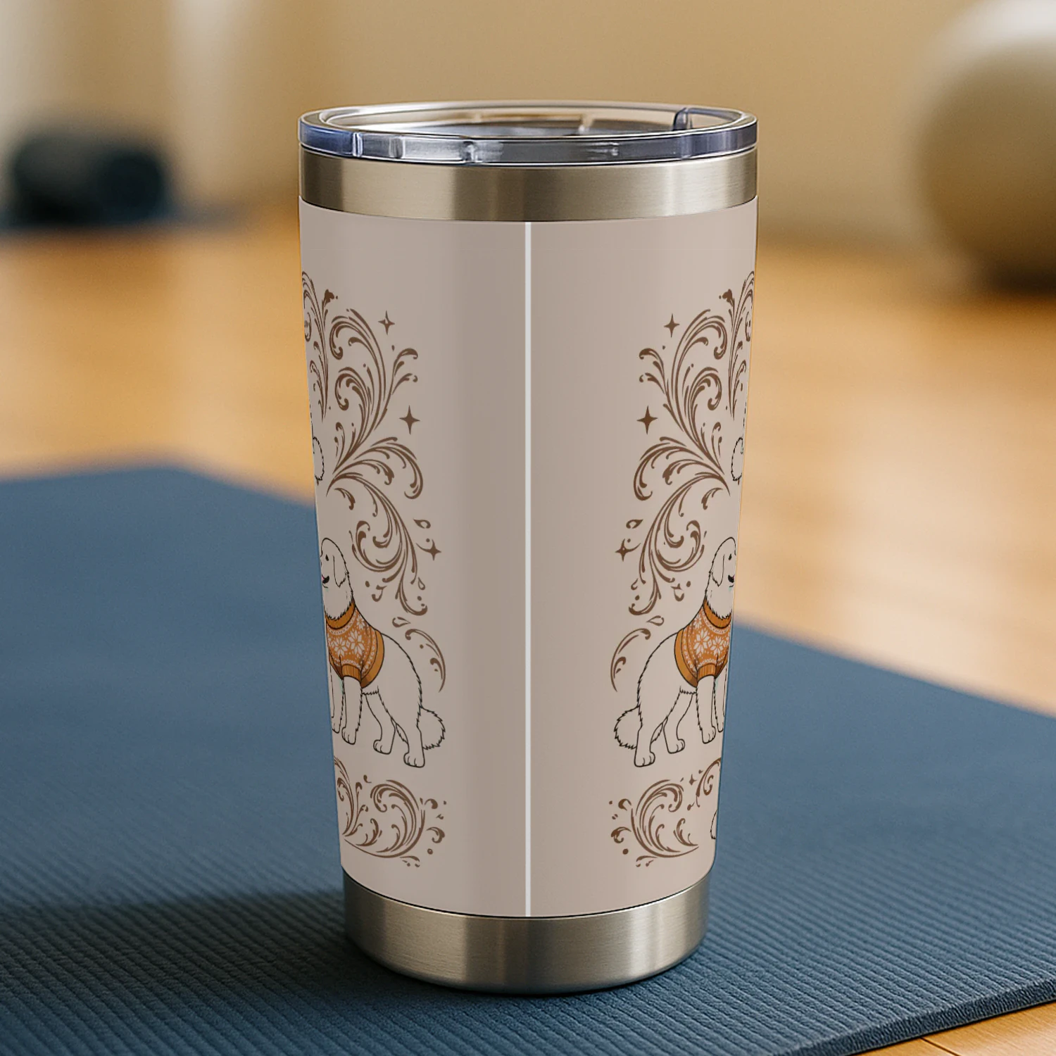 Great Pyrenees Coca-Cola Tumbler