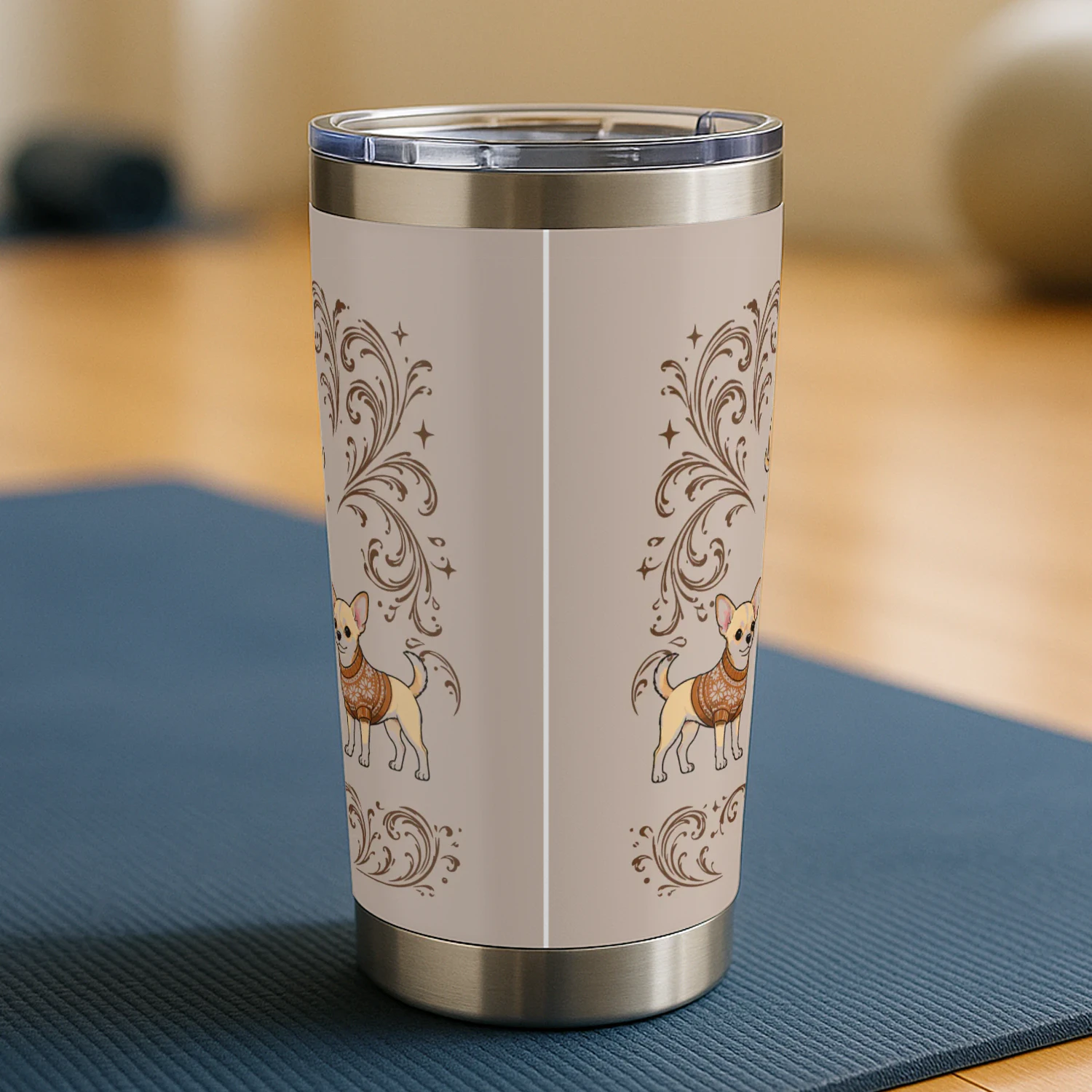 Chihuahua Coca-Cola Tumbler