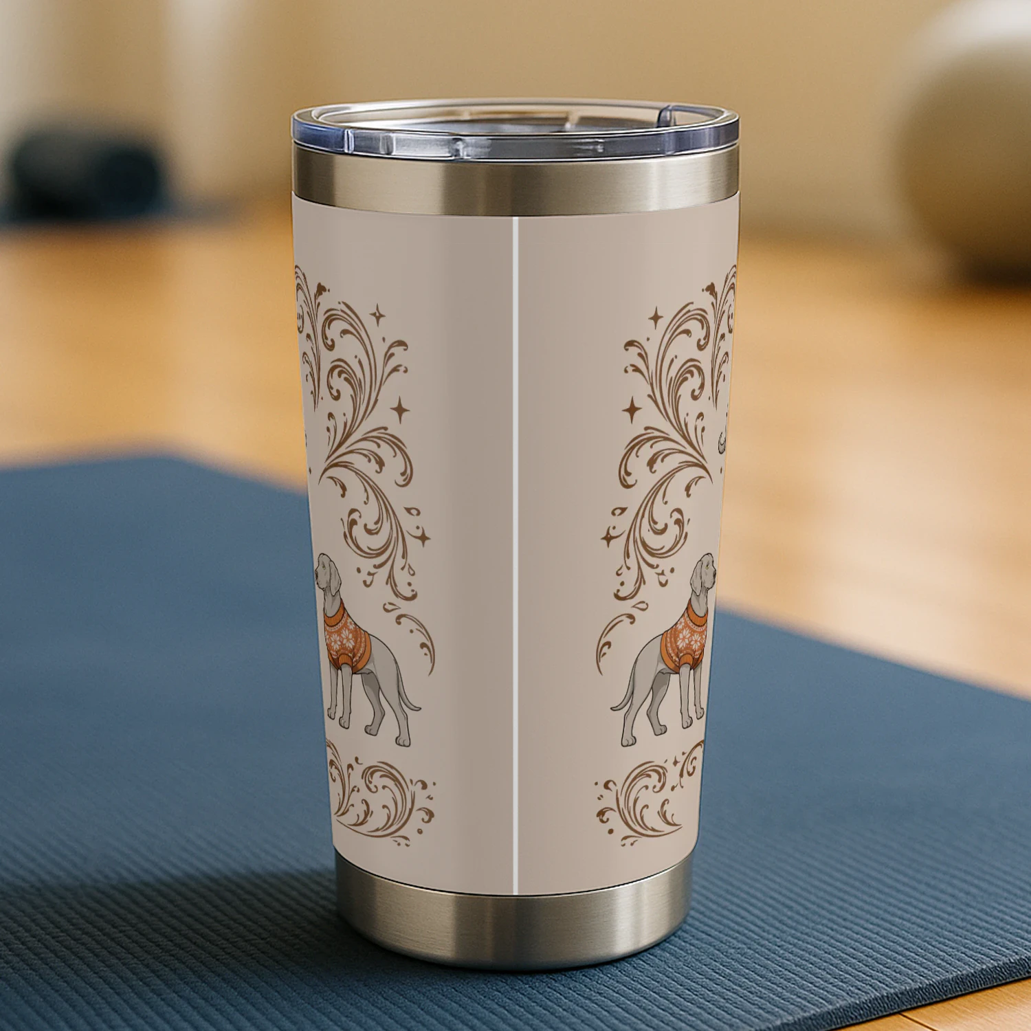 Weimaraner Coca-Cola Tumbler
