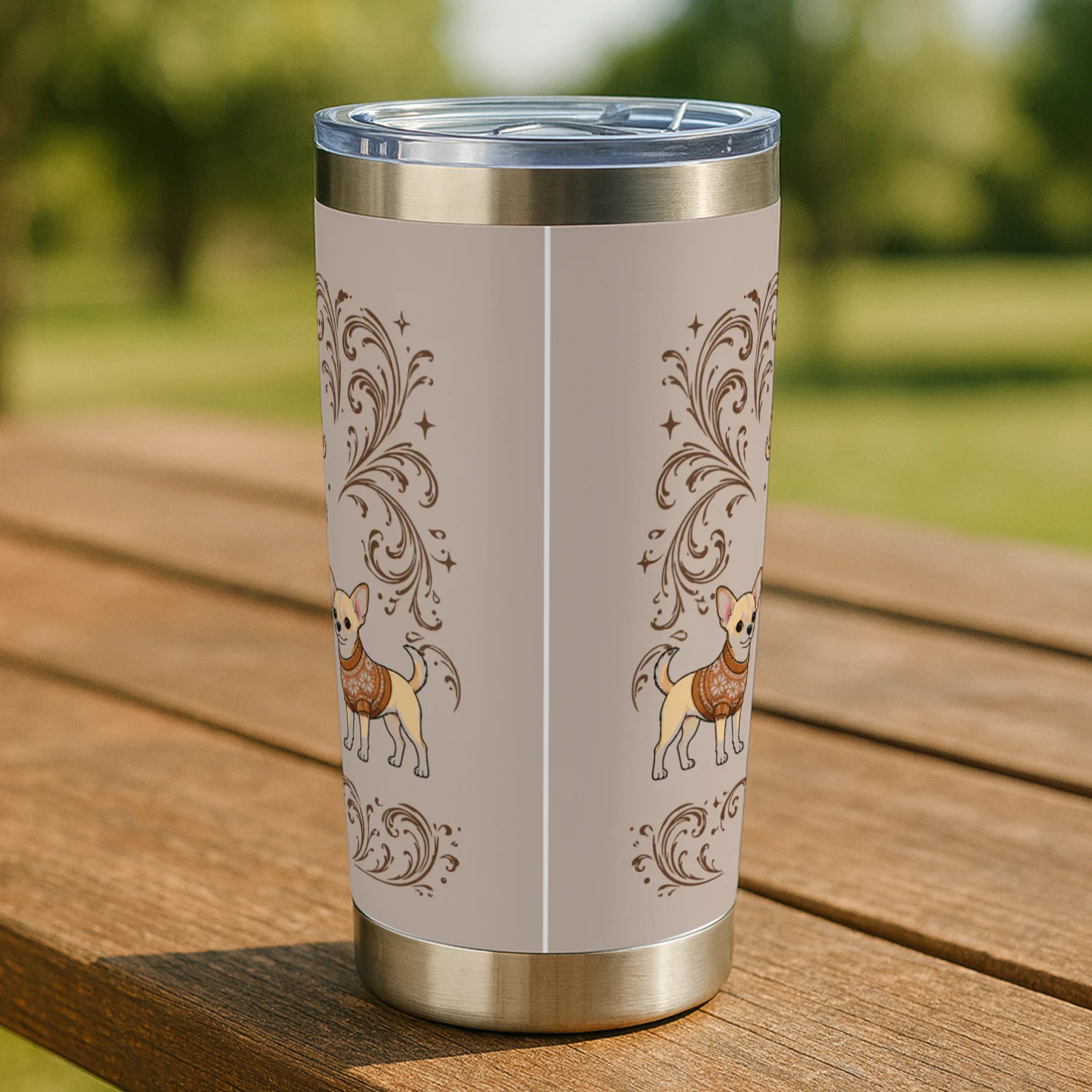 Chihuahua Coca-Cola Tumbler