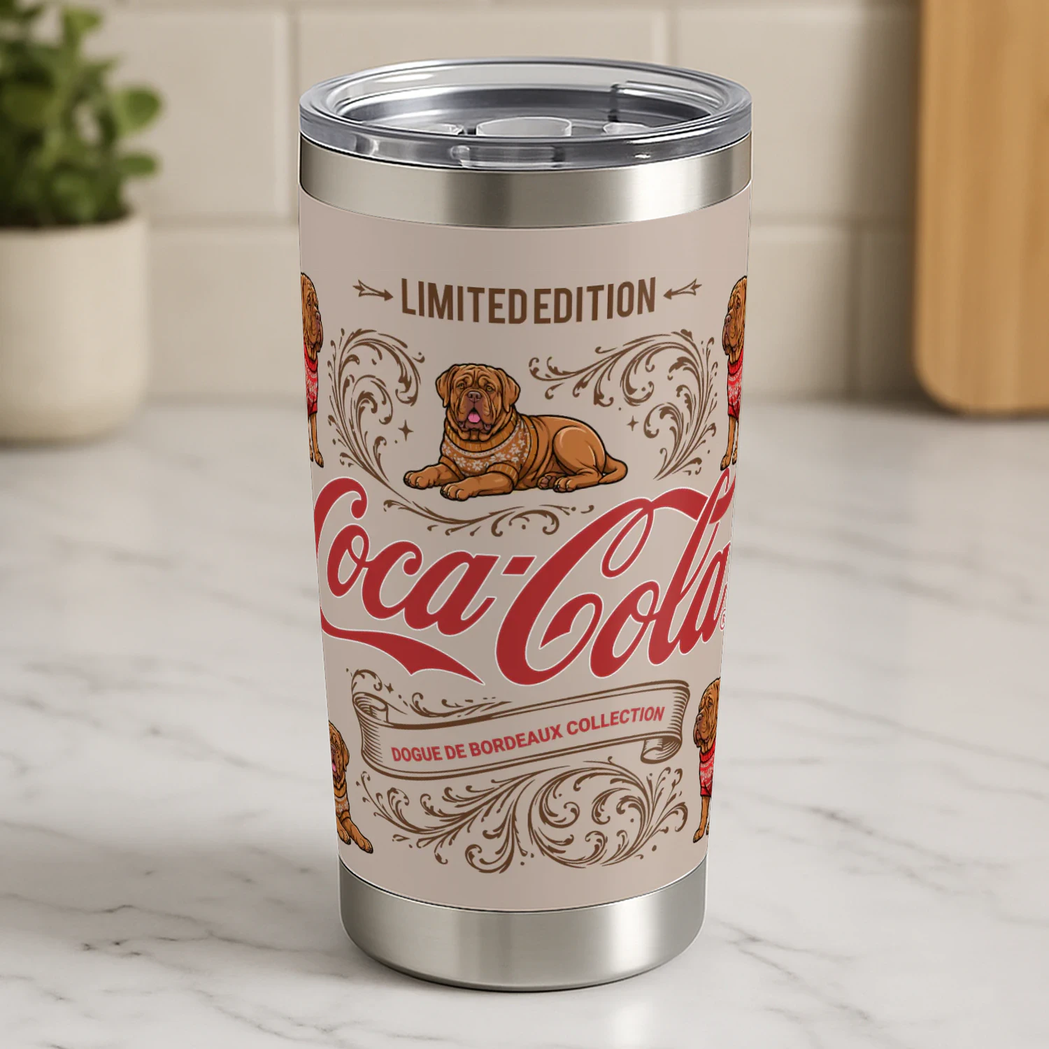 Dogue de Bordeaux Coca-Cola Tumbler