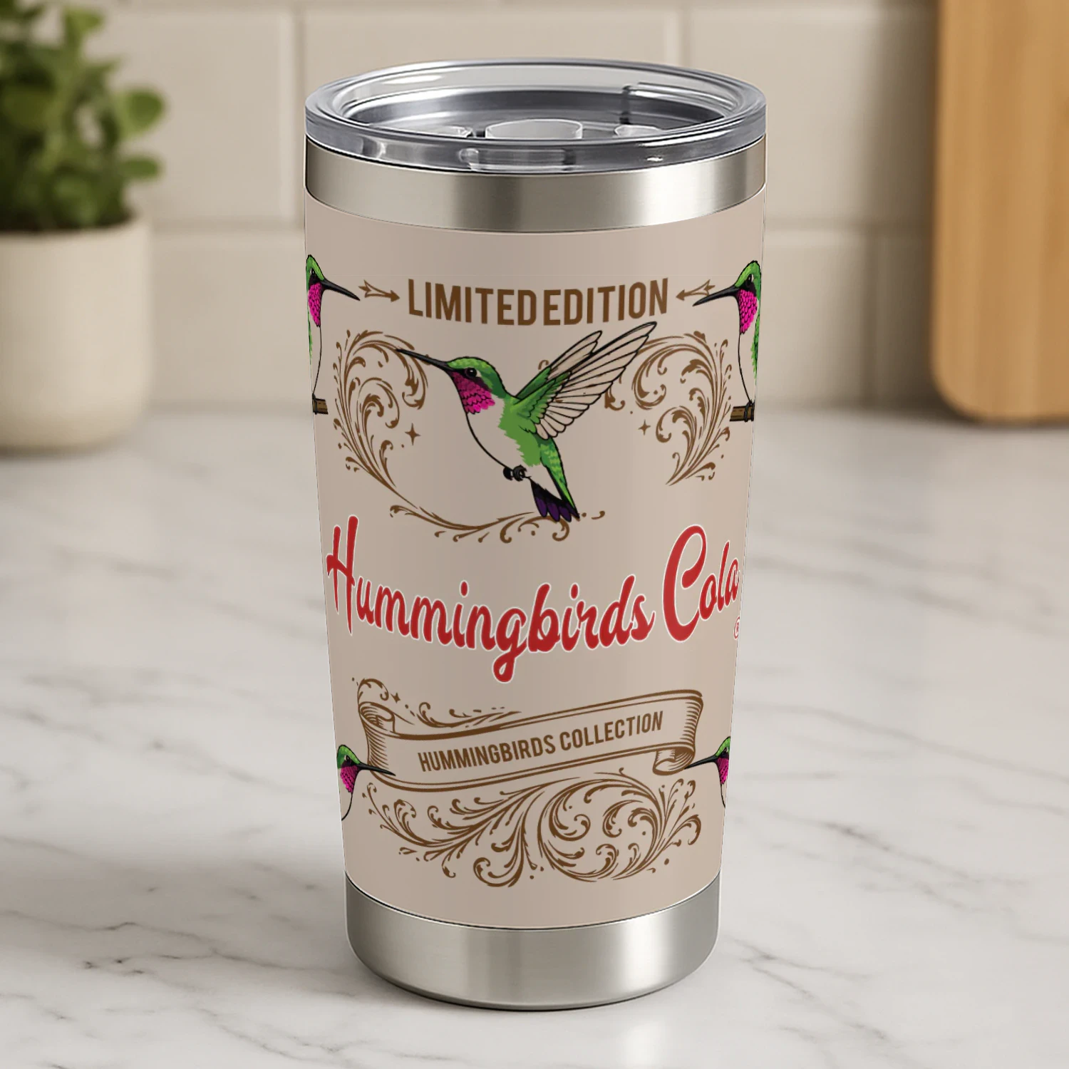 Hummingbirds Cola Tumbler-01