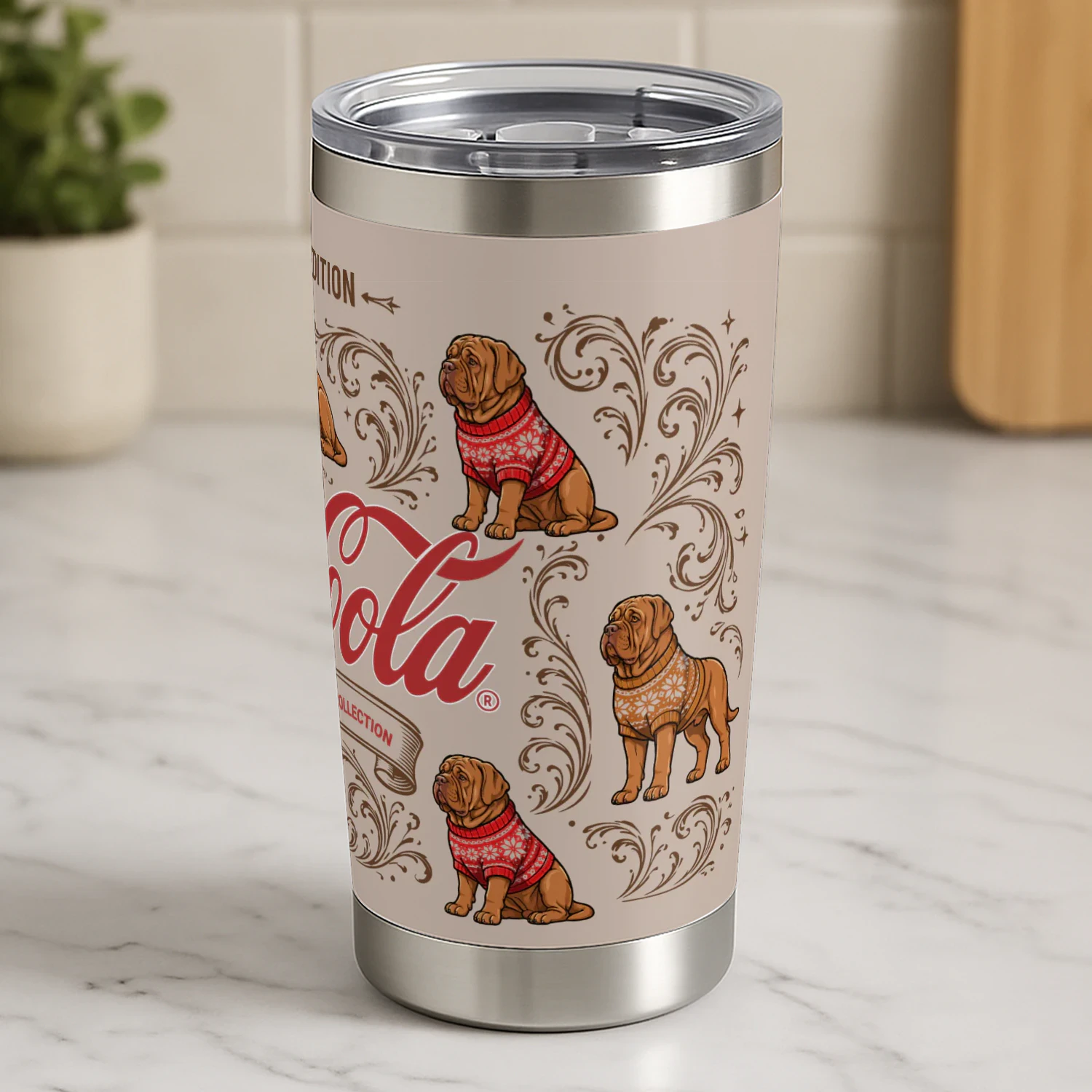 Dogue de Bordeaux Coca-Cola Tumbler