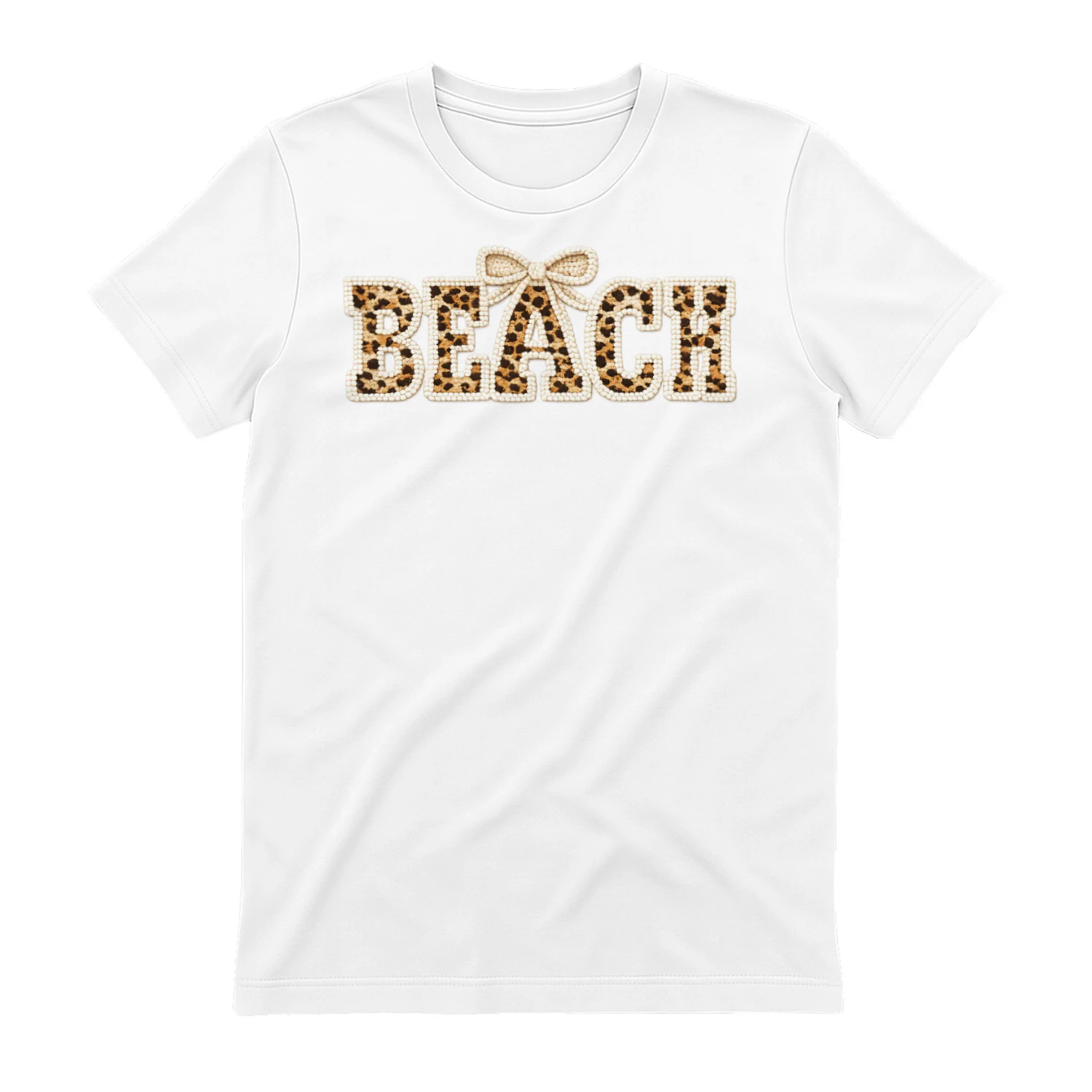 Summer Leopard Bow shirt