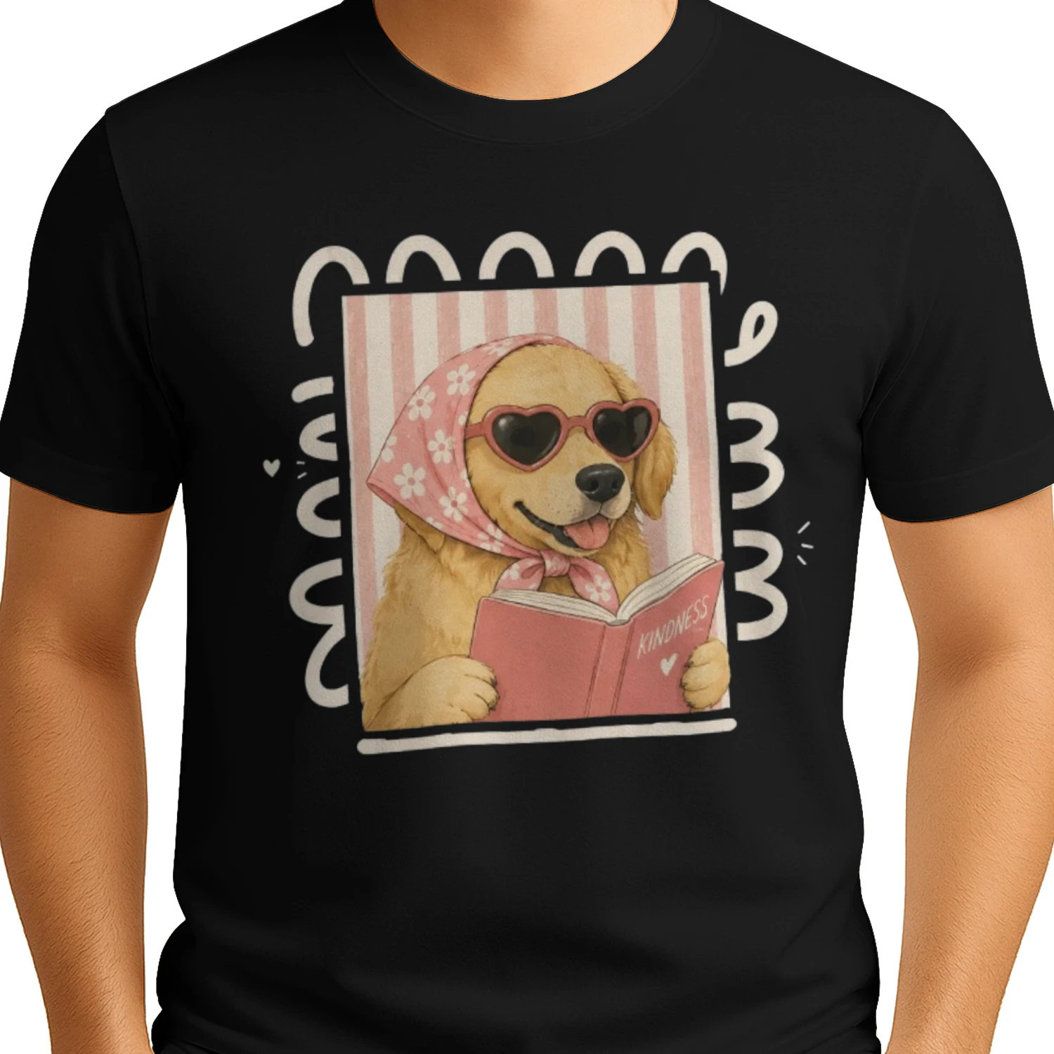 Golden Retriever Back to School T-Shirt