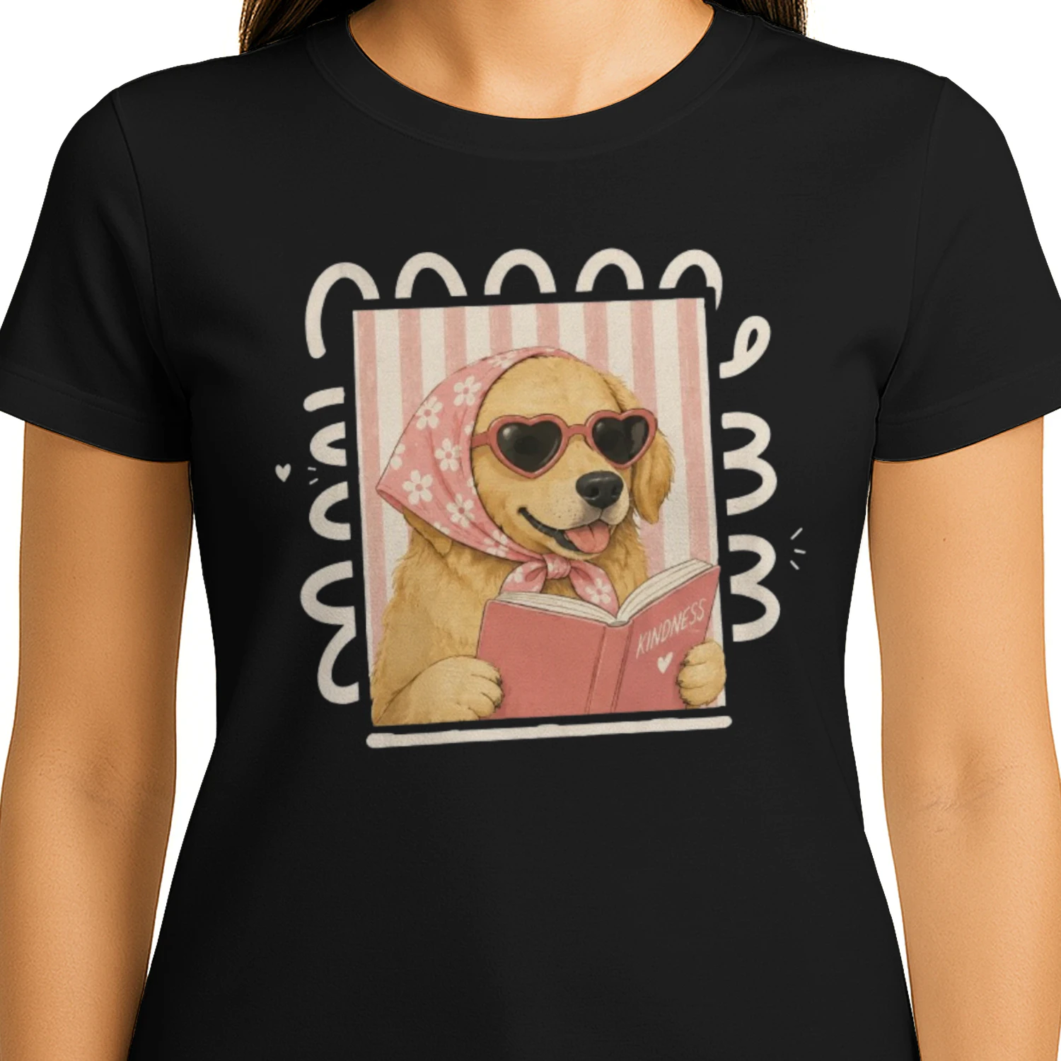 Golden Retriever Back to School T-Shirt
