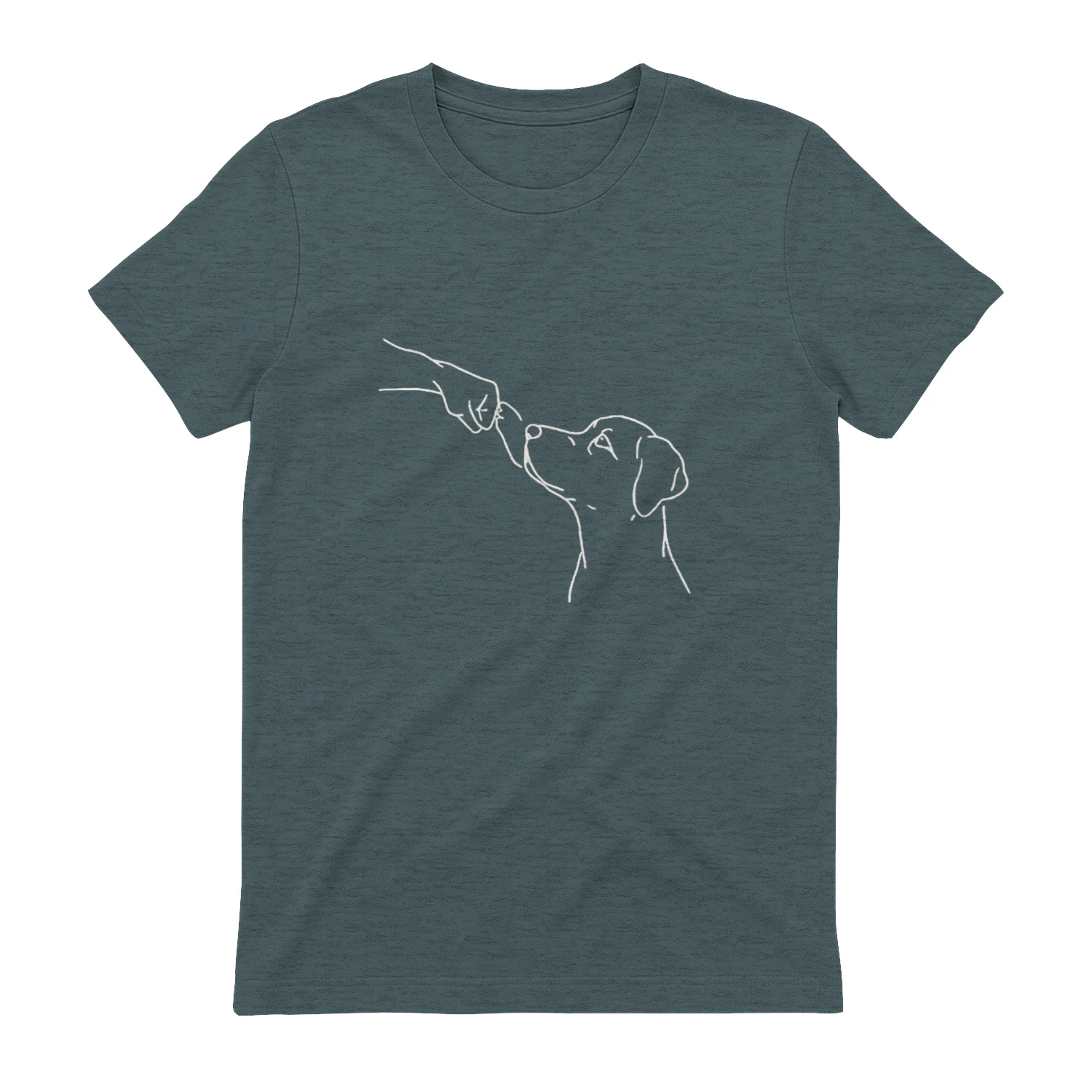 Minimalist Golden Retriever T-Shirt