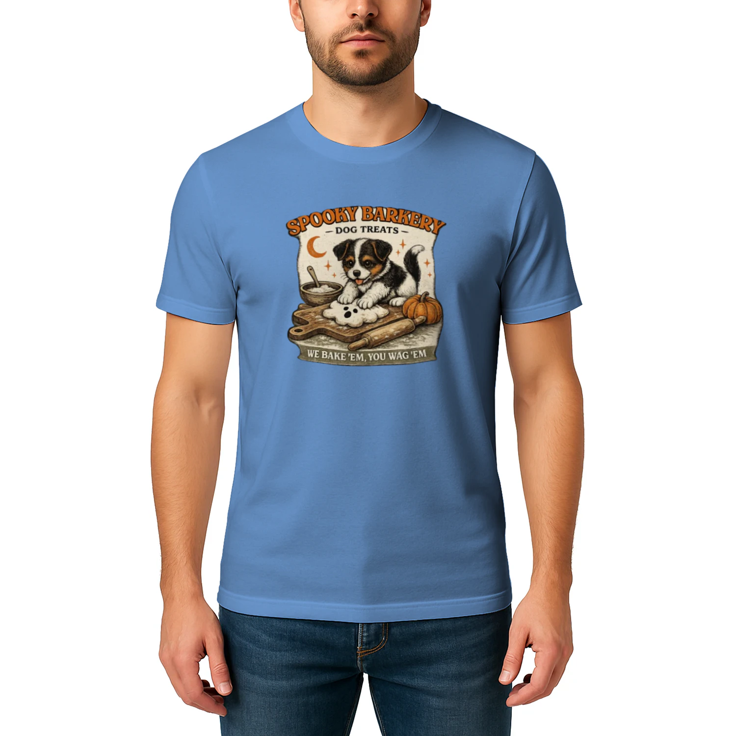 Spooky Barkery Dog Treats _ Halloween Dog Lover T-Shirt
