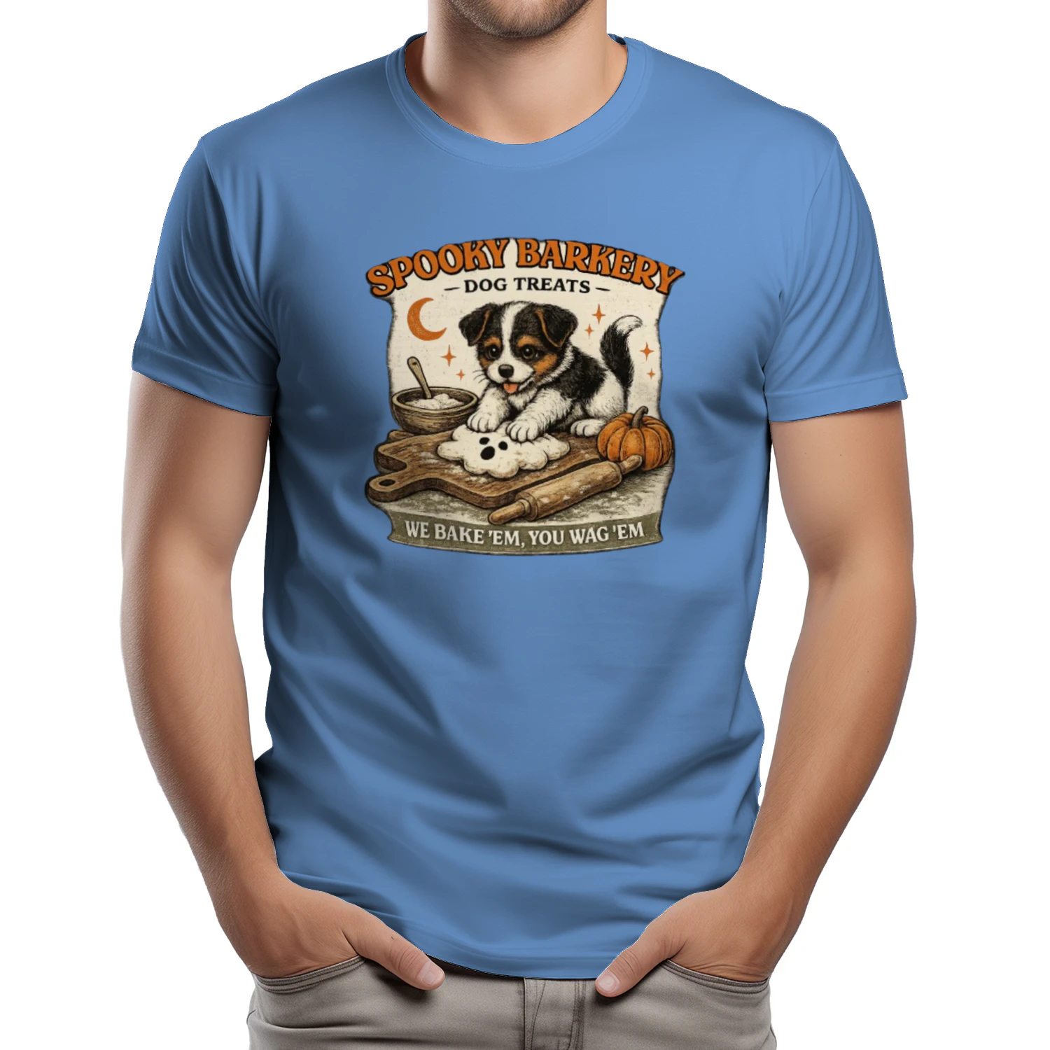 Spooky Barkery Dog Treats _ Halloween Dog Lover T-Shirt