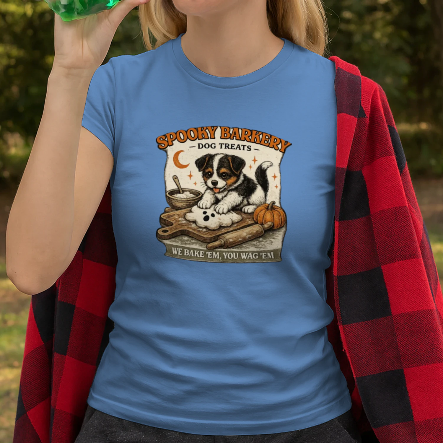 Spooky Barkery Dog Treats _ Halloween Dog Lover T-Shirt