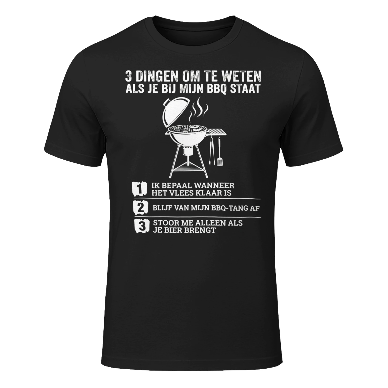 Mijn BBQ, Mijn Regels – Grappig Grillmaster T-shirt | Cadeau voor BBQ-liefhebbers