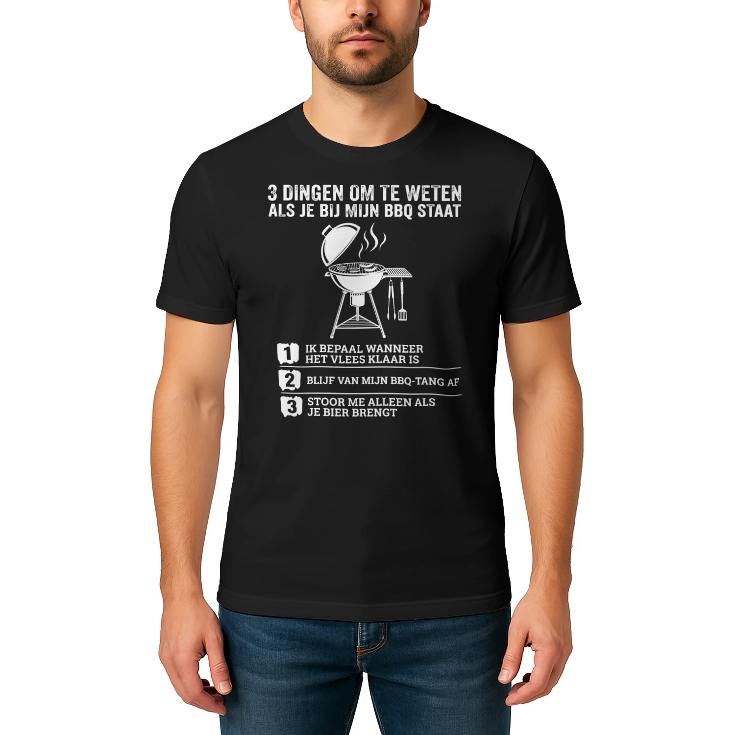 Mijn BBQ, Mijn Regels – Grappig Grillmaster T-shirt | Cadeau voor BBQ-liefhebbers