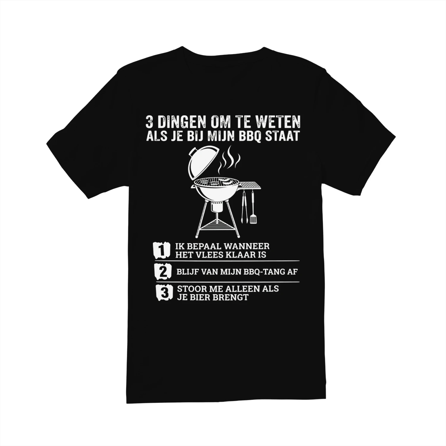 Mijn BBQ, Mijn Regels – Grappig Grillmaster T-shirt | Cadeau voor BBQ-liefhebbers