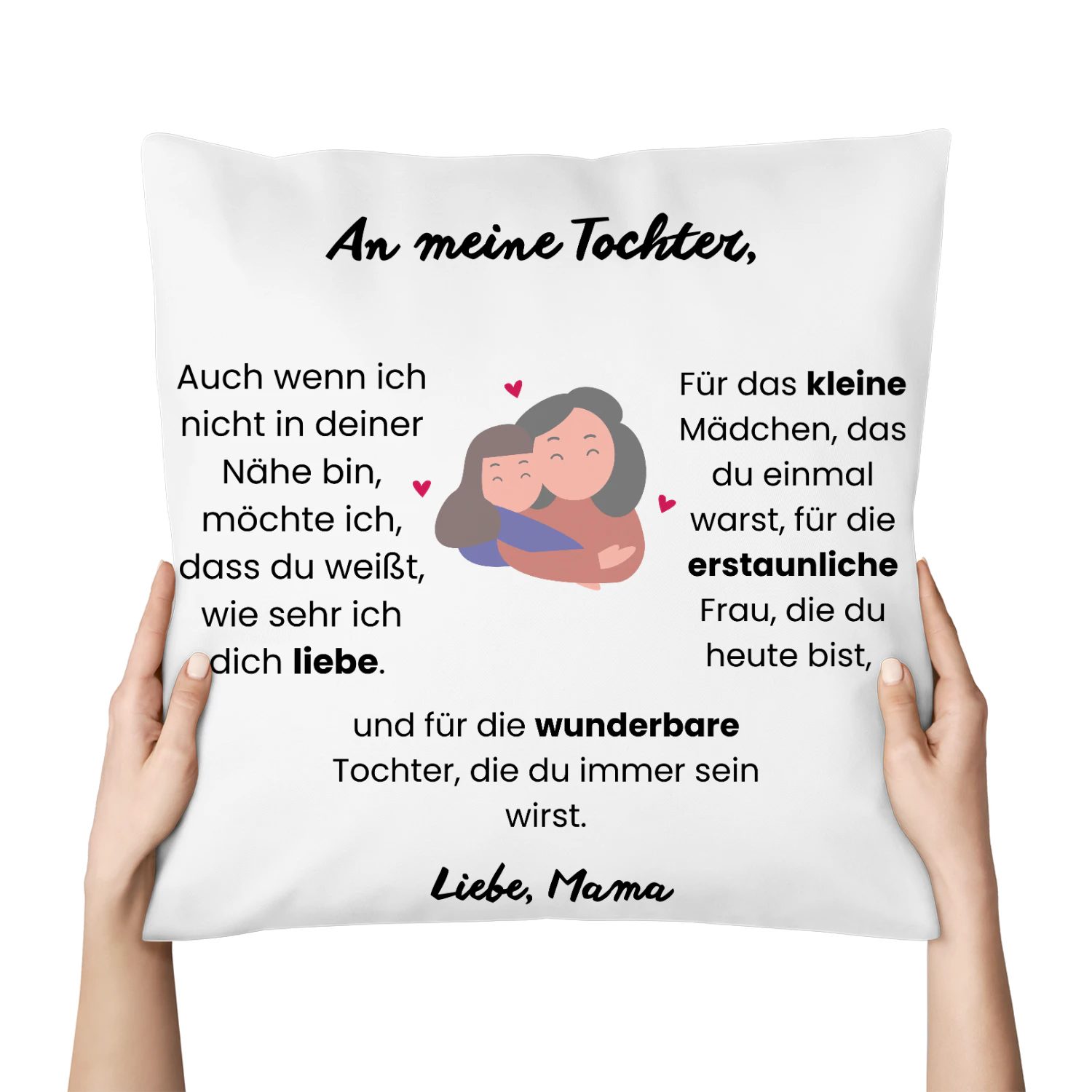 Votre texte de paragraphe-5„An meine Tochter“ von Mama – Emotionale Geschenkidee zum Geburtstag, Weihnachten & Auszug