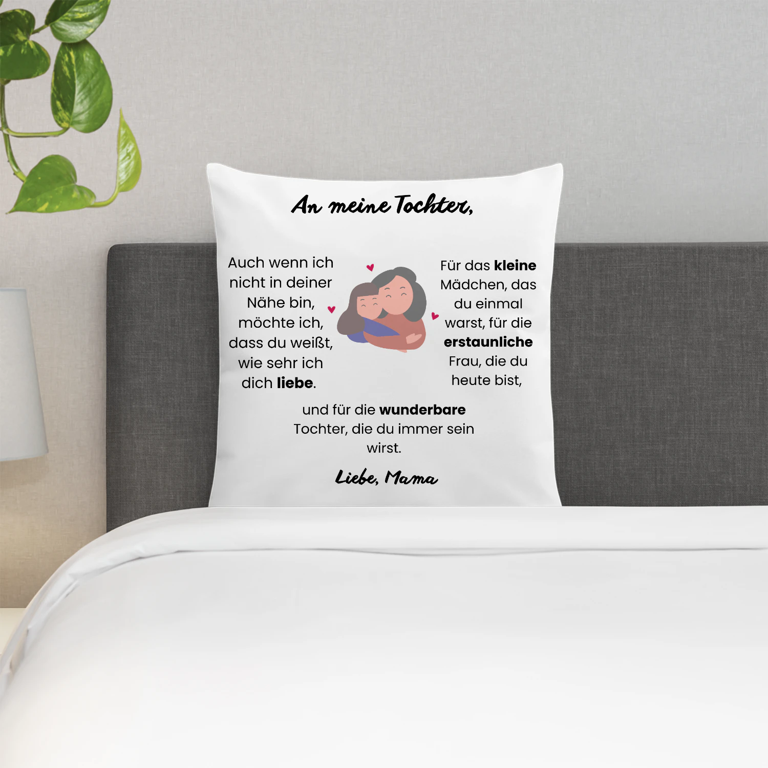 Votre texte de paragraphe-5„An meine Tochter“ von Mama – Emotionale Geschenkidee zum Geburtstag, Weihnachten & Auszug
