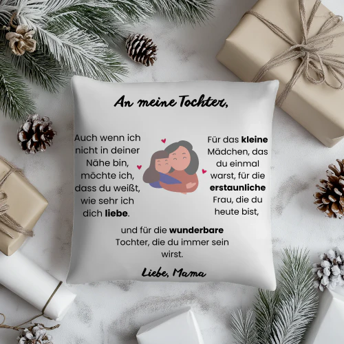 „An meine Tochter“ von Mama – Emotionale Geschenkidee zum Geburtstag, Weihnachten & Auszug