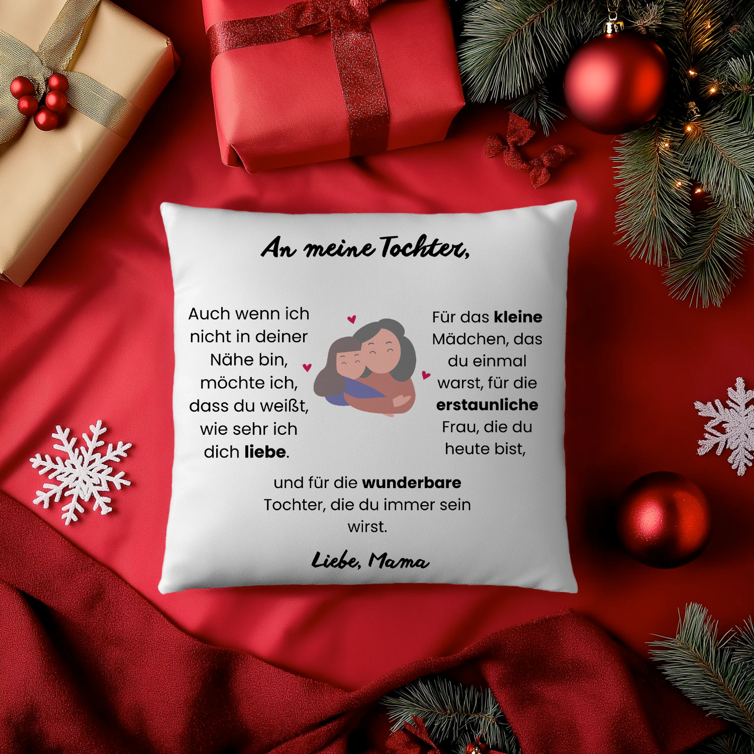 Votre texte de paragraphe-5„An meine Tochter“ von Mama – Emotionale Geschenkidee zum Geburtstag, Weihnachten & Auszug
