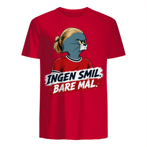 ingen smil . bare mal 